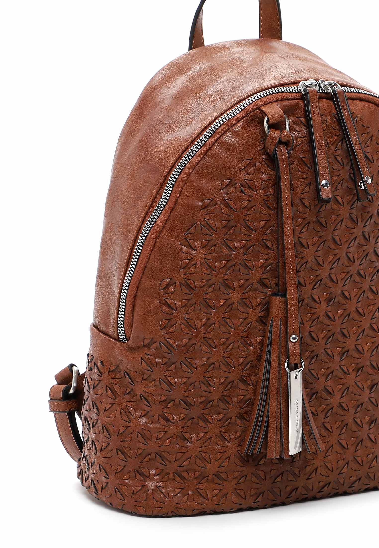 SURI FREY Rucksack Phoeby mittel Braun 13875700 cognac 700