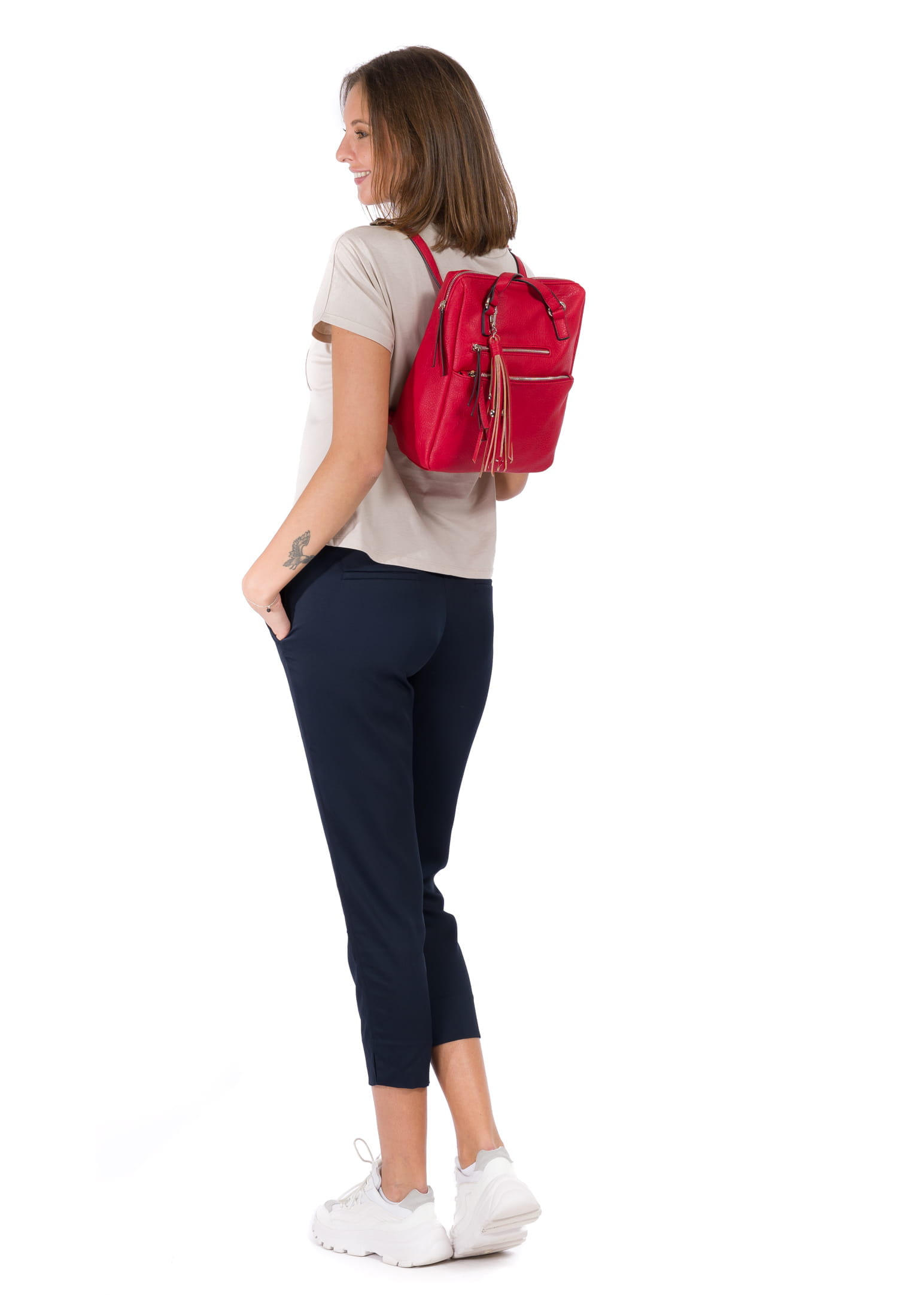 Tamaris Rucksack Adele groß Rot 30480600 red 600