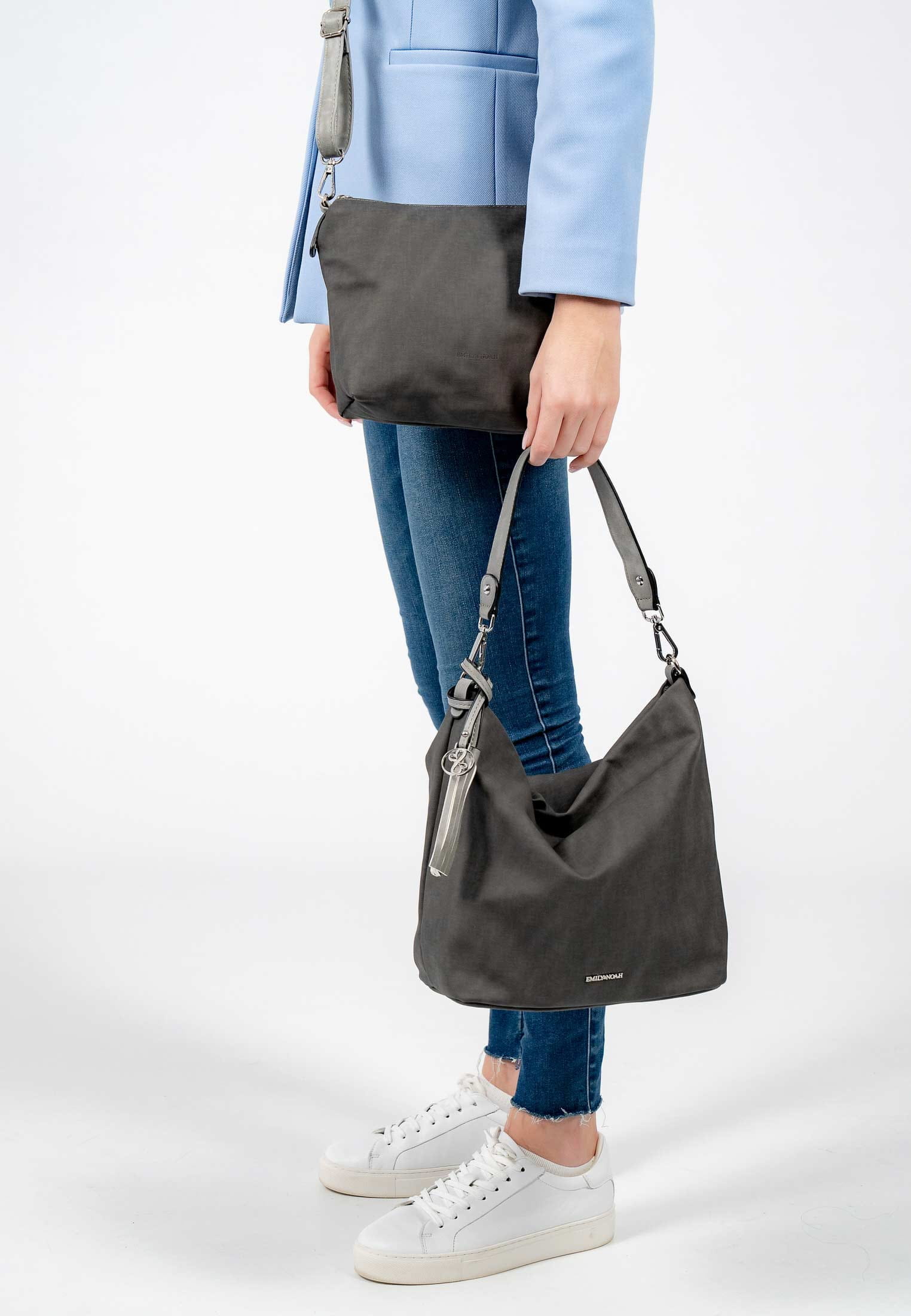 62790800_03 EMILY & NOAH Beutel Elke mittel Grau 62790800 grey 800