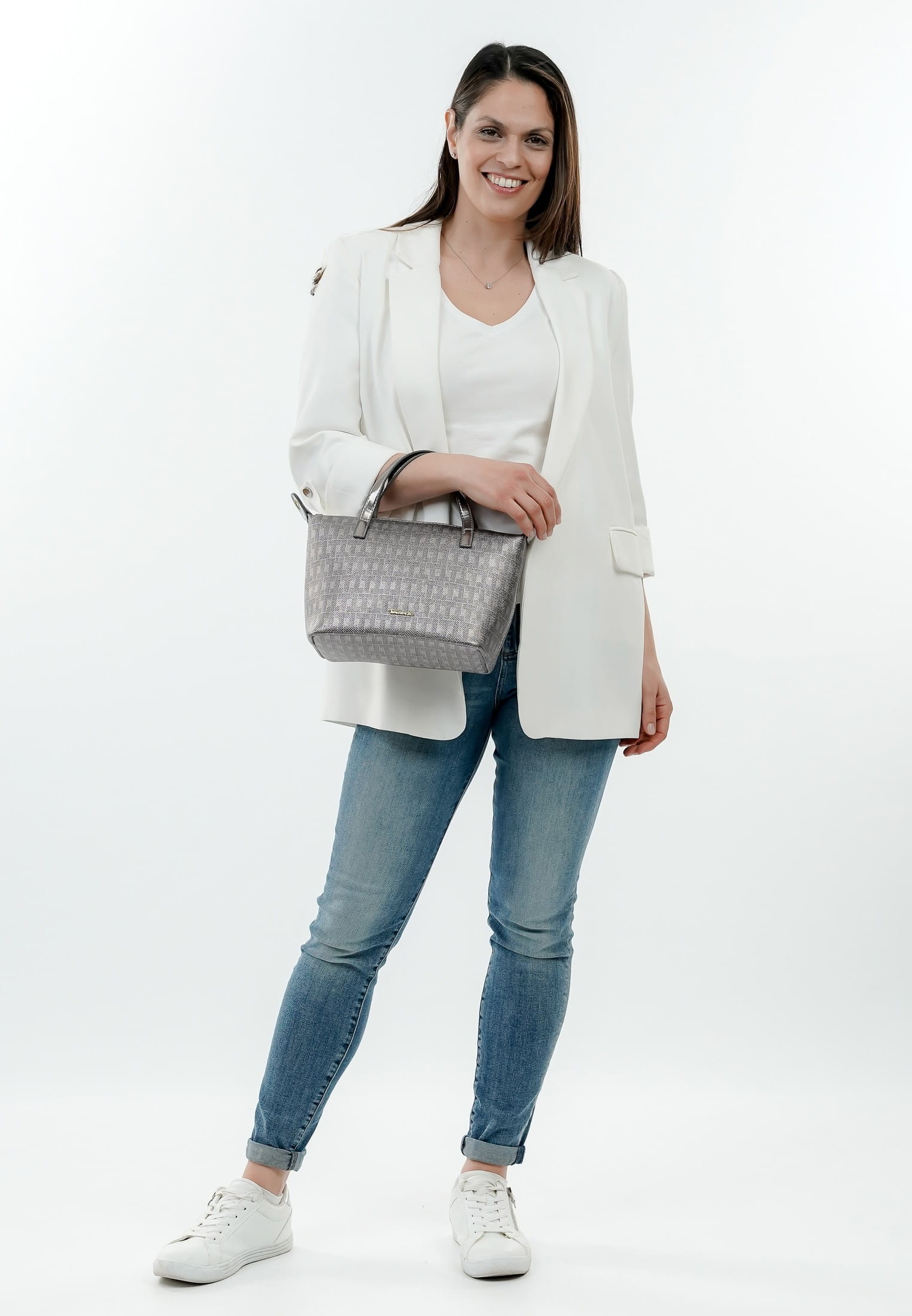 Tamaris Shopper Marlies klein Silber 32700833 darksilver 833