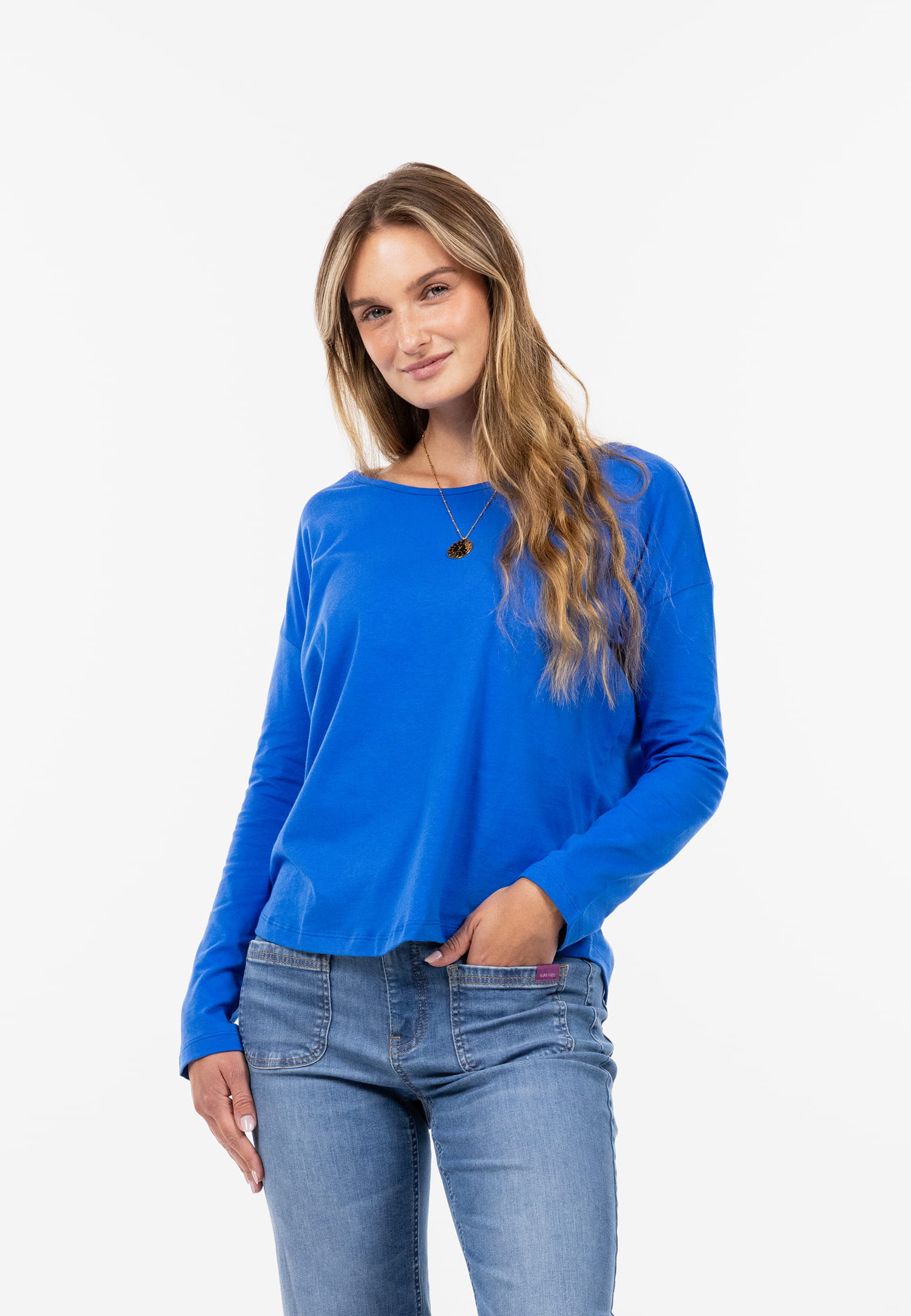 SURI FREY Longsleeve Freyday Blau SFW10012-XS-500 XS