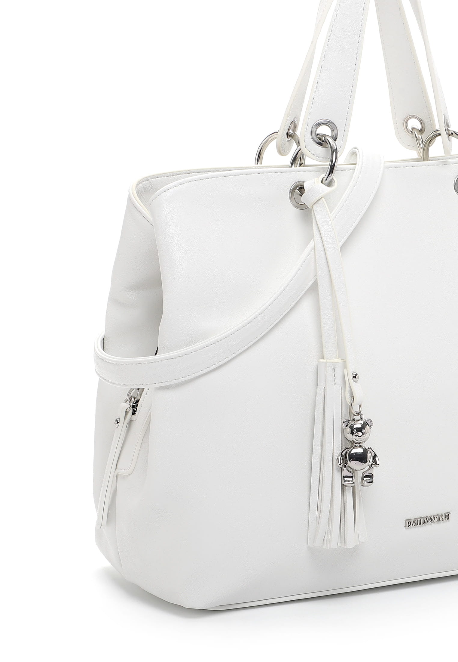 EMILY & NOAH Shopper E&N Beatrix mittel Weiß 64456300 white 300