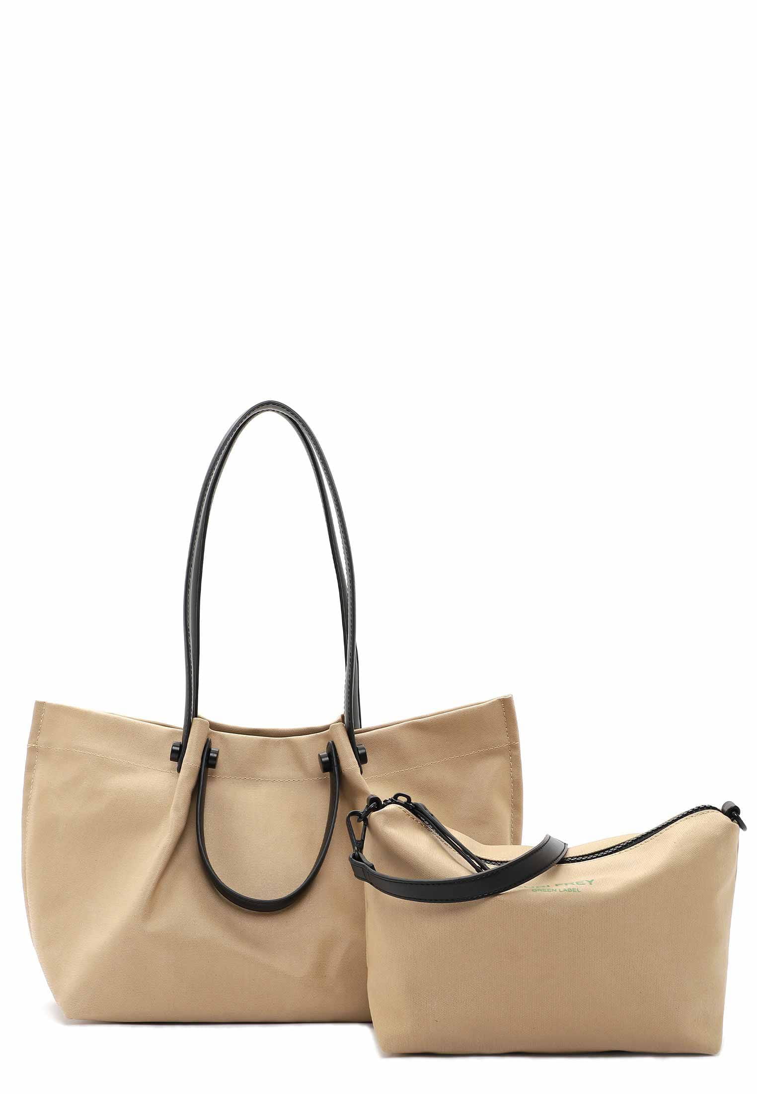 SURI FREY Shopper SURI Green - Nelly groß Beige 19074420 sand 420