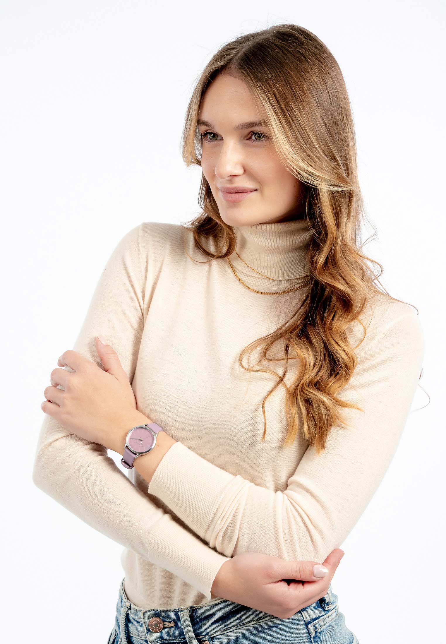 6059_02 SURI FREY Damenuhr Lissy Lila 6059 flieder silber