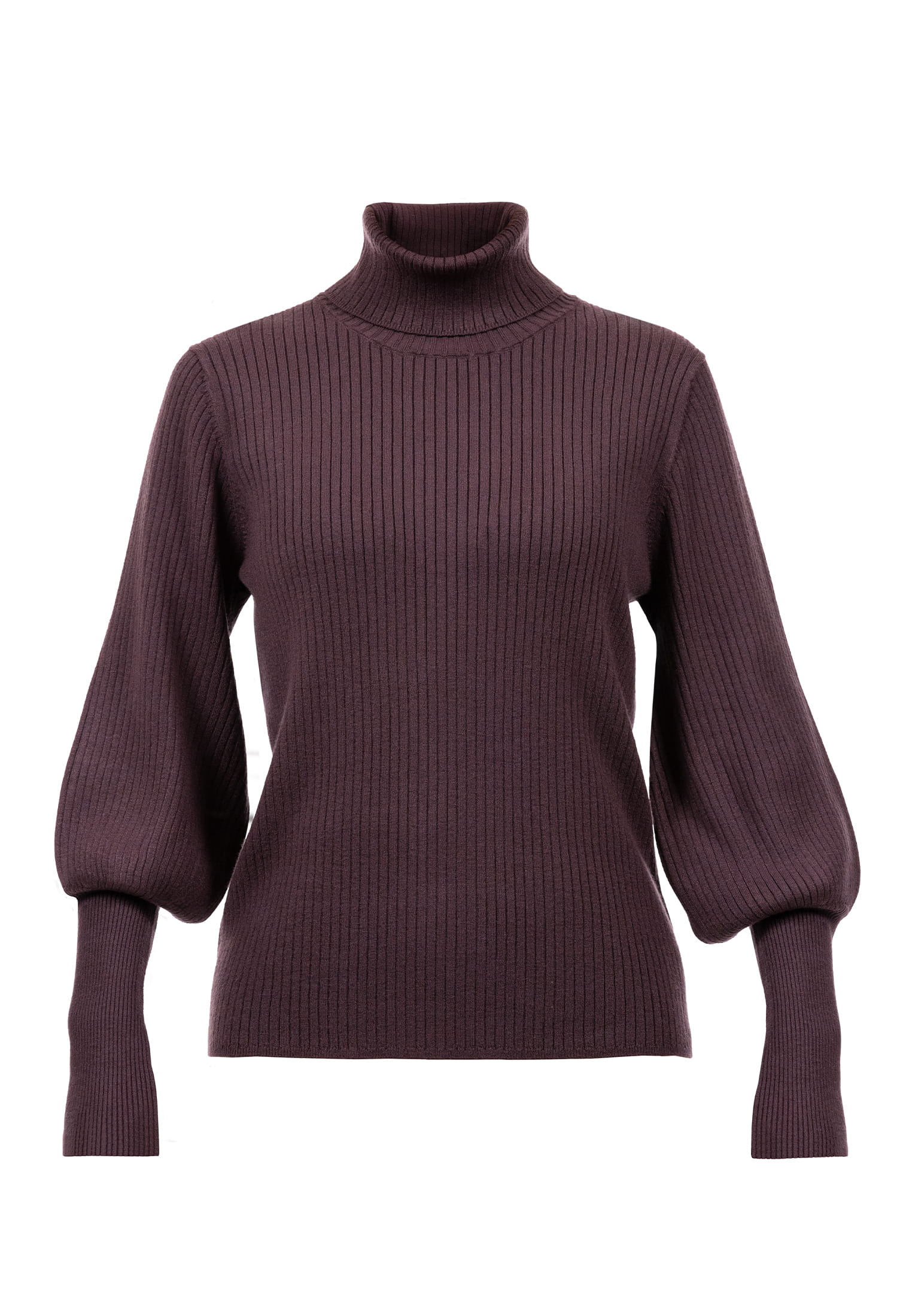 SURI FREY Rollkragenpullover Freyday Lila SFW10014-XS-690 XS