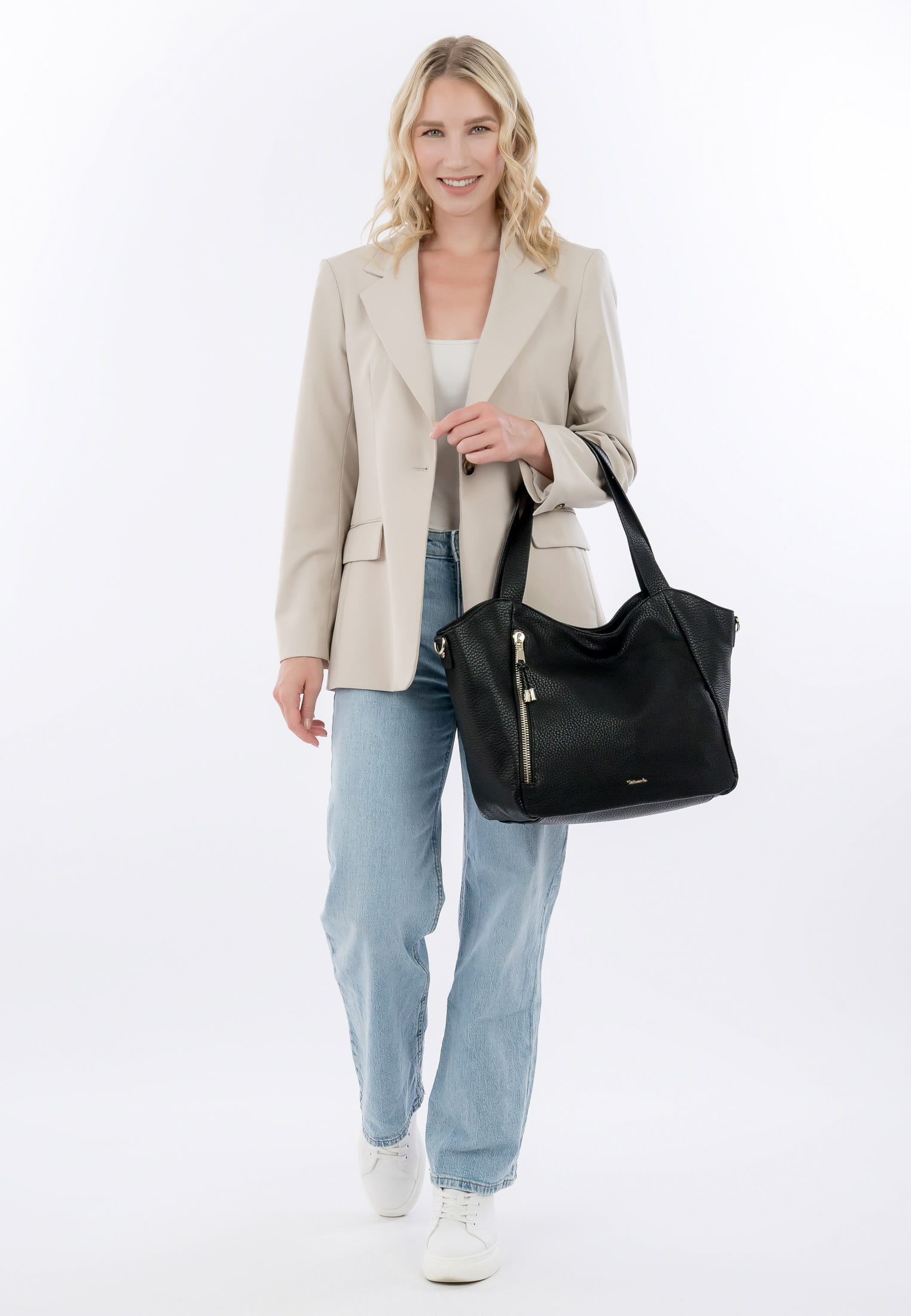 33186100_02 Tamaris Shopper TAS Carissa groß Schwarz 33186100 black 100