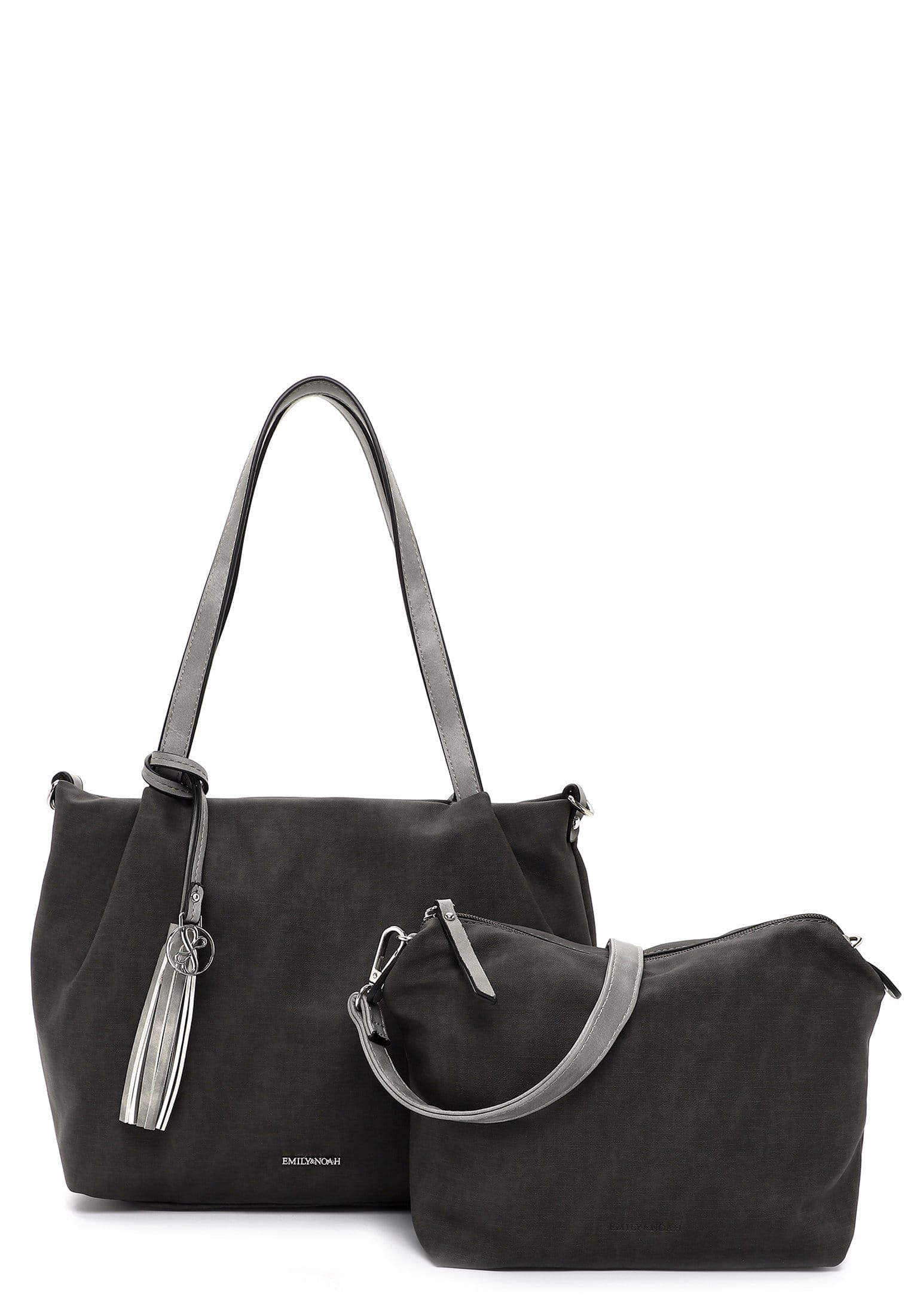 EMILY & NOAH Shopper Elke klein Grau 62791800 grey 800