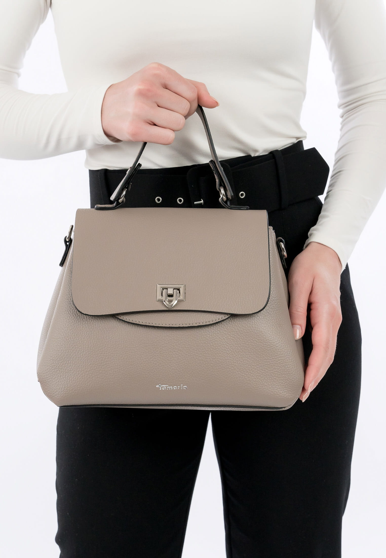 Tamaris Umhängetasche TAS Carolina mittel Beige 33272950 darktaupe 950