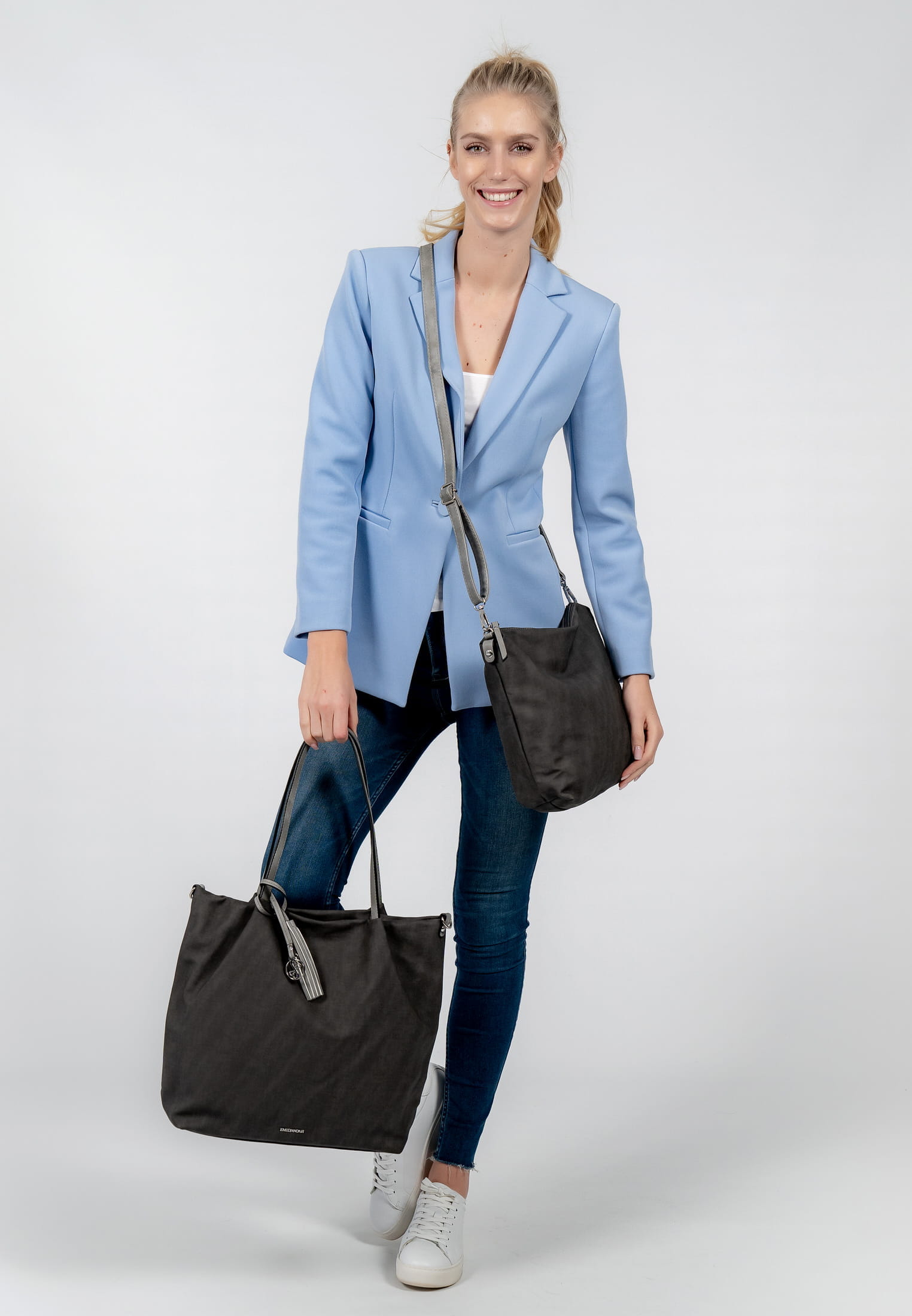62792800_02 EMILY & NOAH Shopper Elke groß Grau 62792800 grey 800