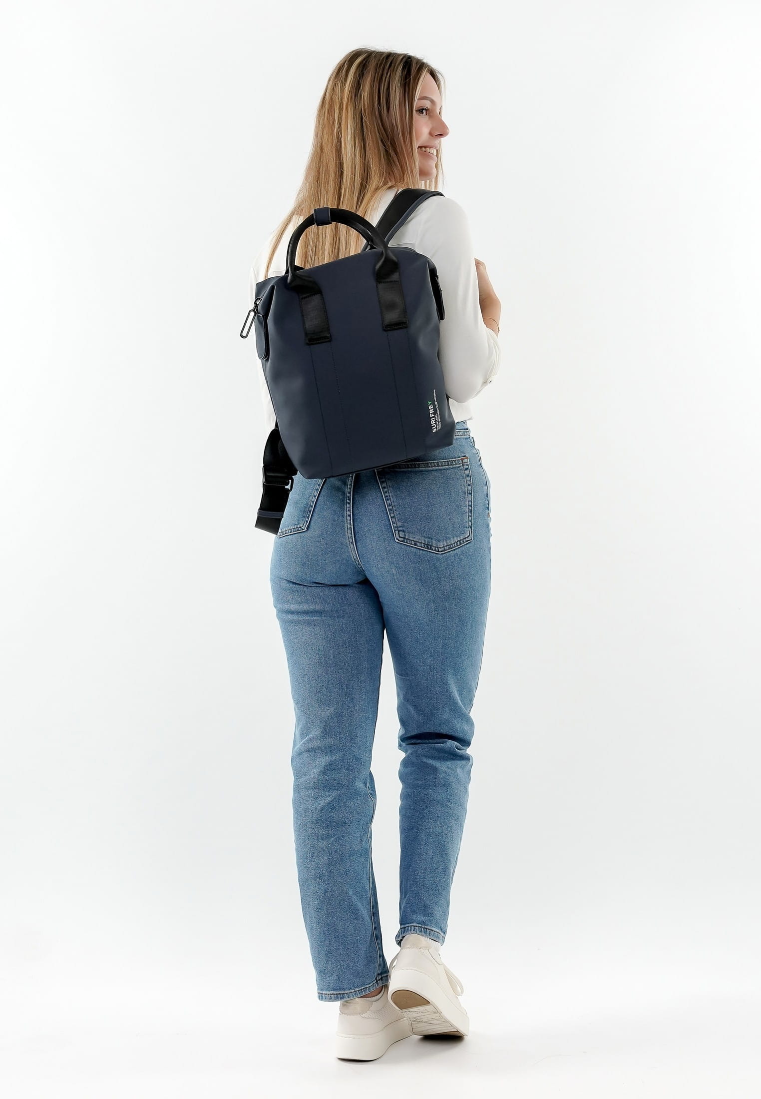 SURI FREY Rucksack SFY SURI Green Label Jenny mittel Blau 19054500 blue 500