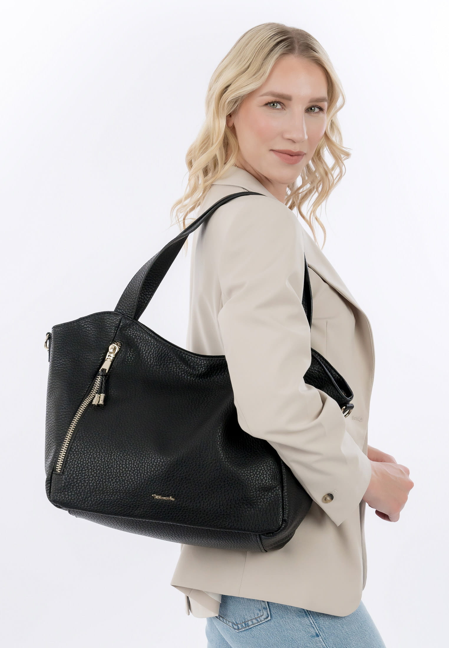 33186100_03 Tamaris Shopper TAS Carissa groß Schwarz 33186100 black 100