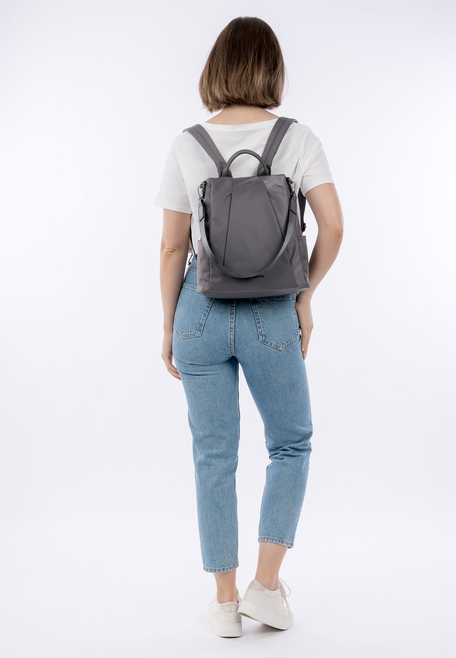 EMILY & NOAH Rucksack E&N Dena mittel Grau 64570850 stone 850