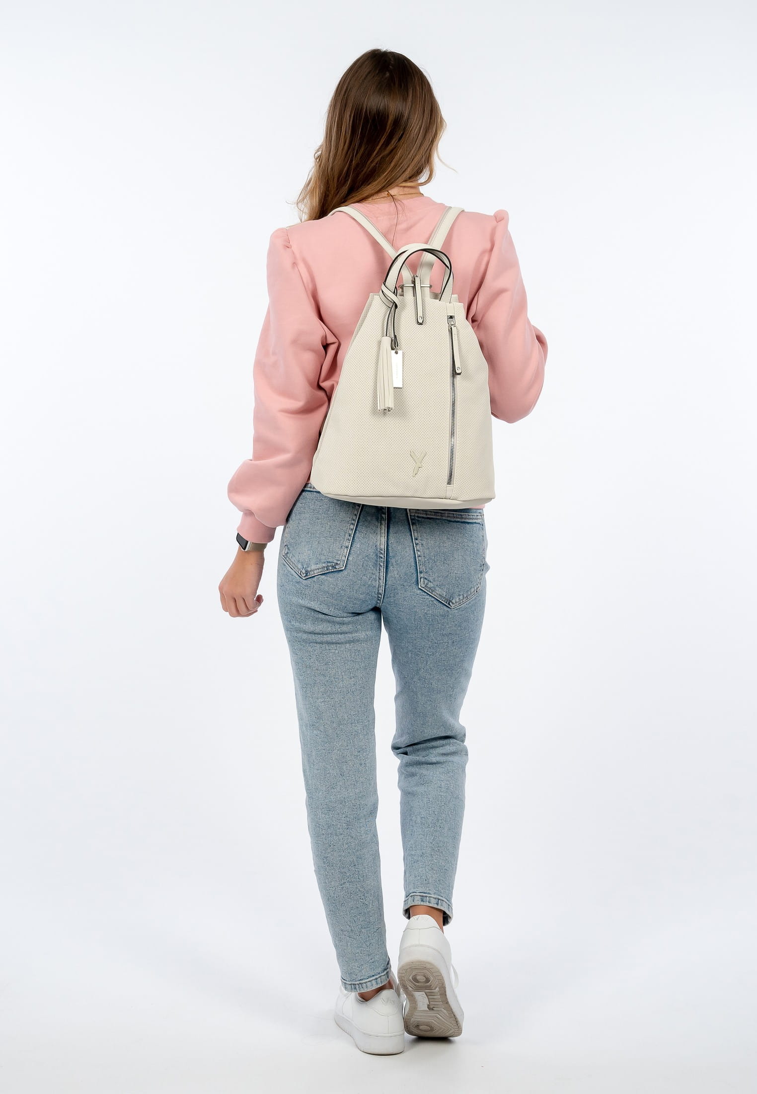 12410320_02 SURI FREY Rucksack Romy mittel Grau 12410320 ecru 320