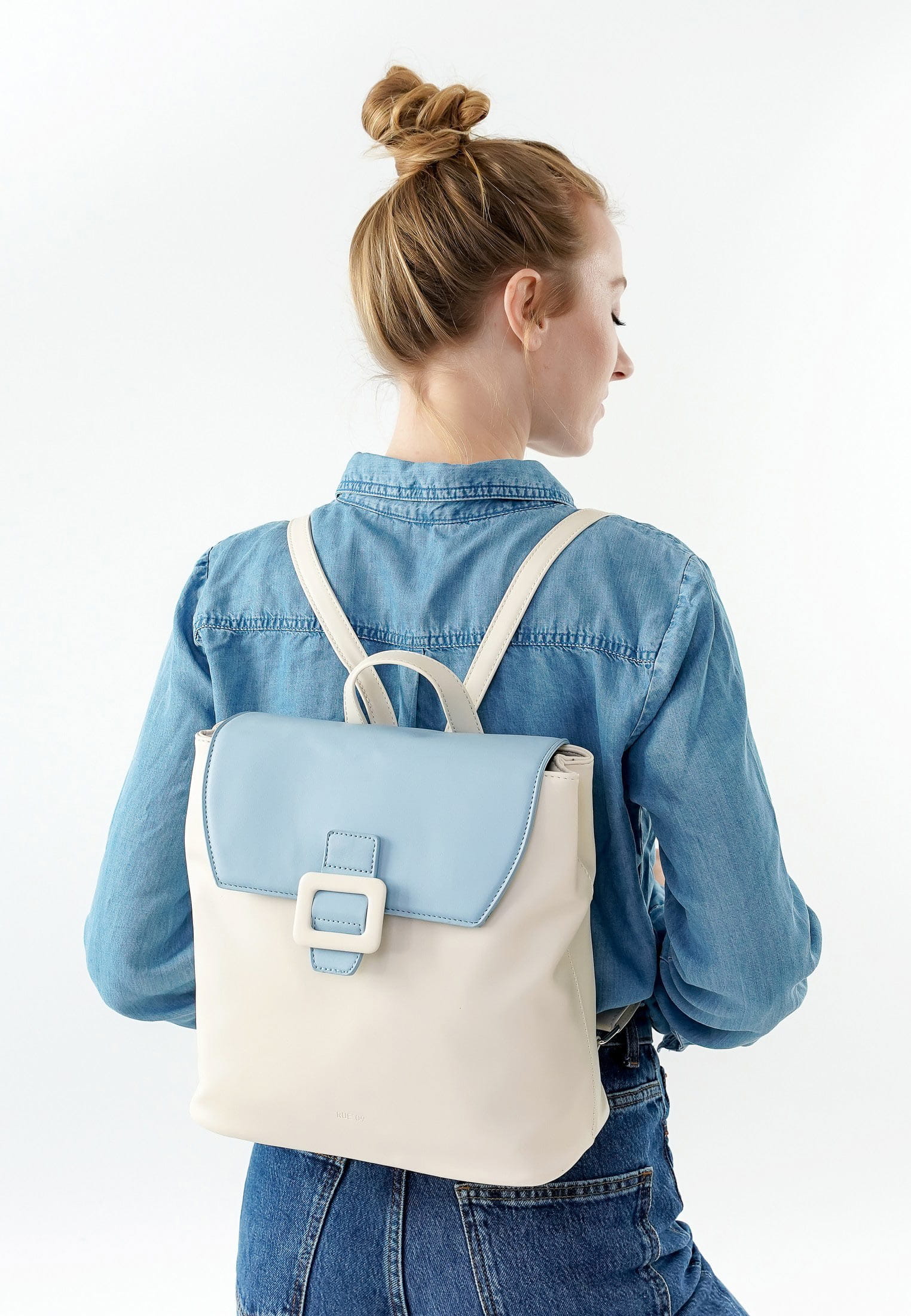 EMILY & NOAH Rucksack E&N Lille RUE 09 mittel Blau 1300530 lightblue 530