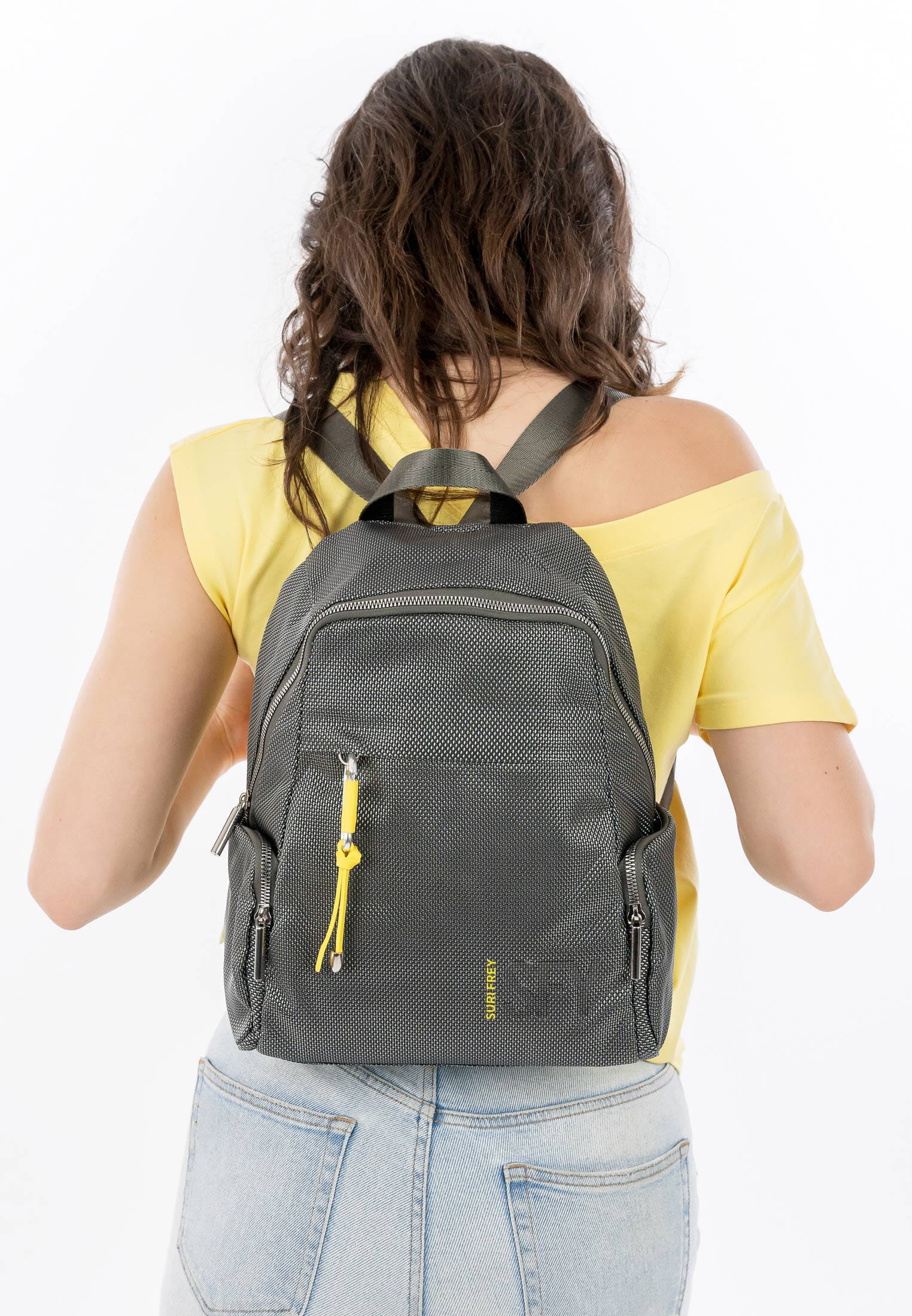 SURI FREY Rucksack SFY SURI Sports Marry mittel Grau 18072843 deepgrey 843