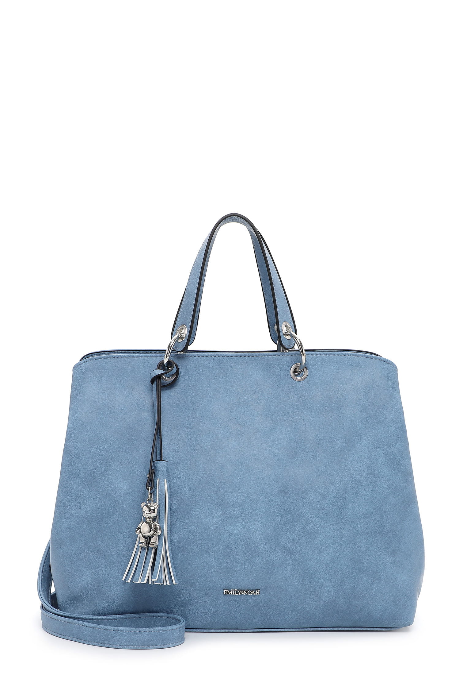 EMILY & NOAH Shopper E&N Beatrix mittel Blau 64456560 smokeblue 560