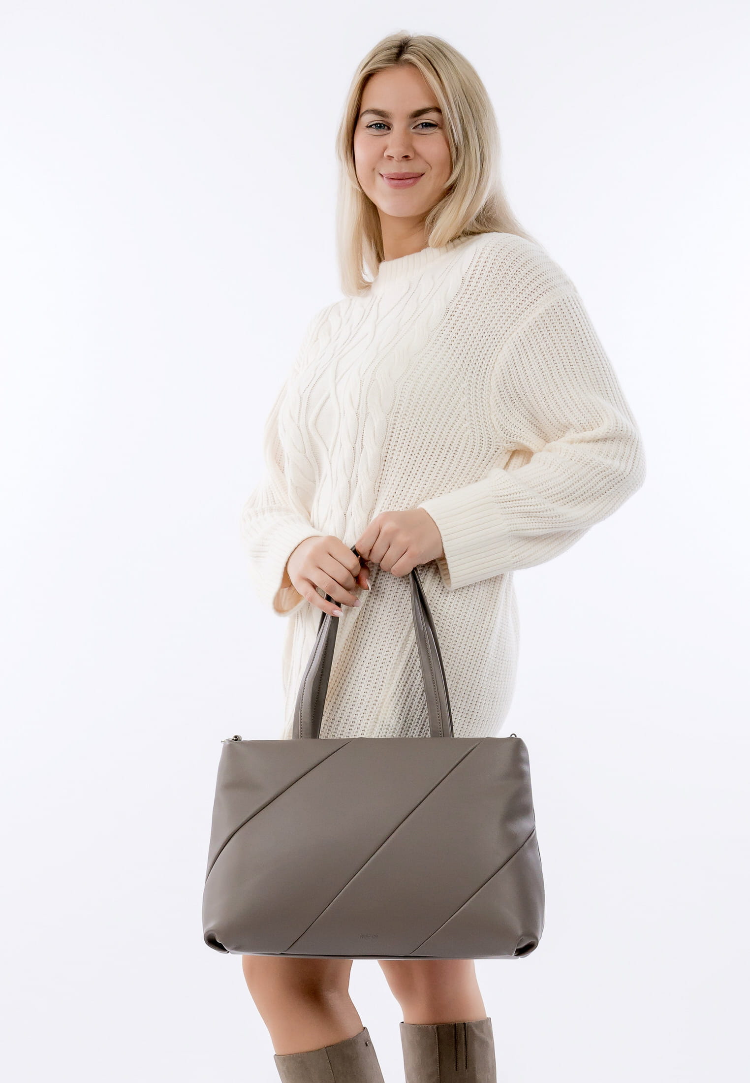 EMILY & NOAH Shopper E&N Arles RUE 09 mittel Braun 1423900 taupe 900