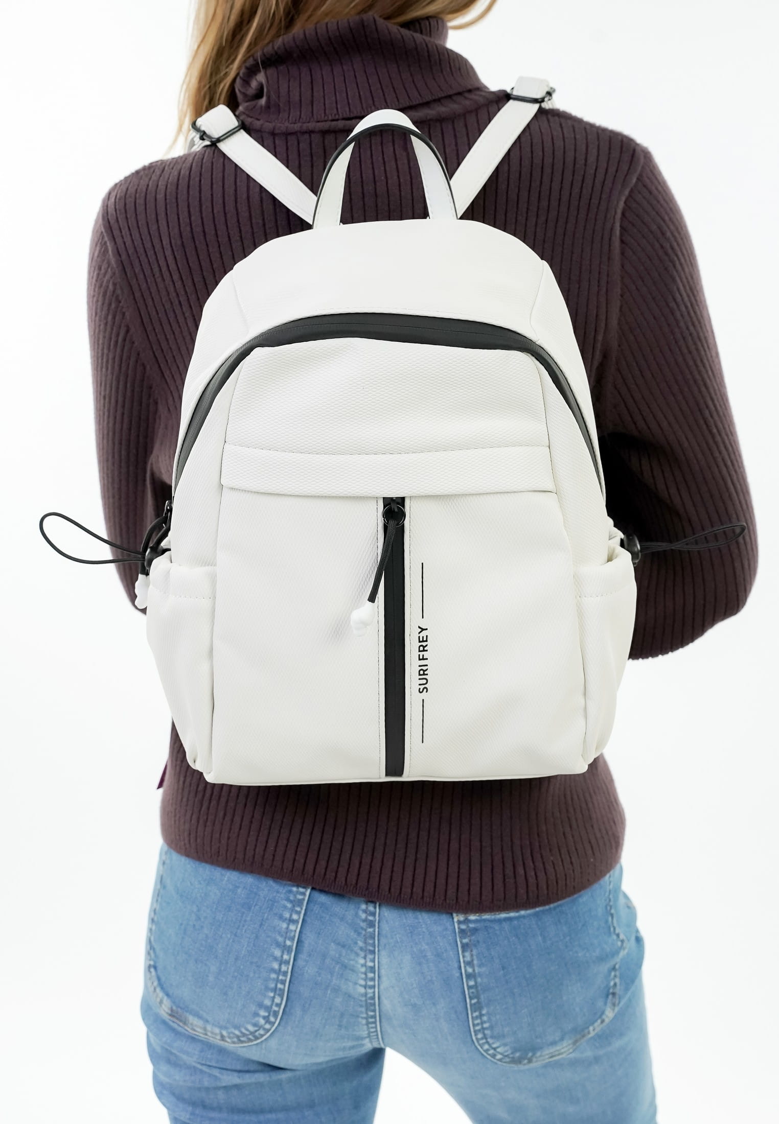 SURI FREY Rucksack SFY Cindy mittel Weiß 14164300 white 300