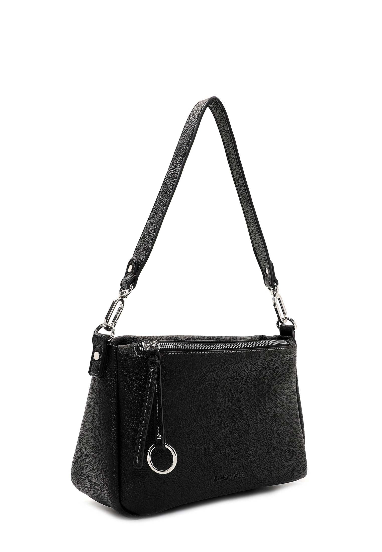13601100_05 SURI FREY Umhängetasche Debby mittel Schwarz 13601100 black 100
