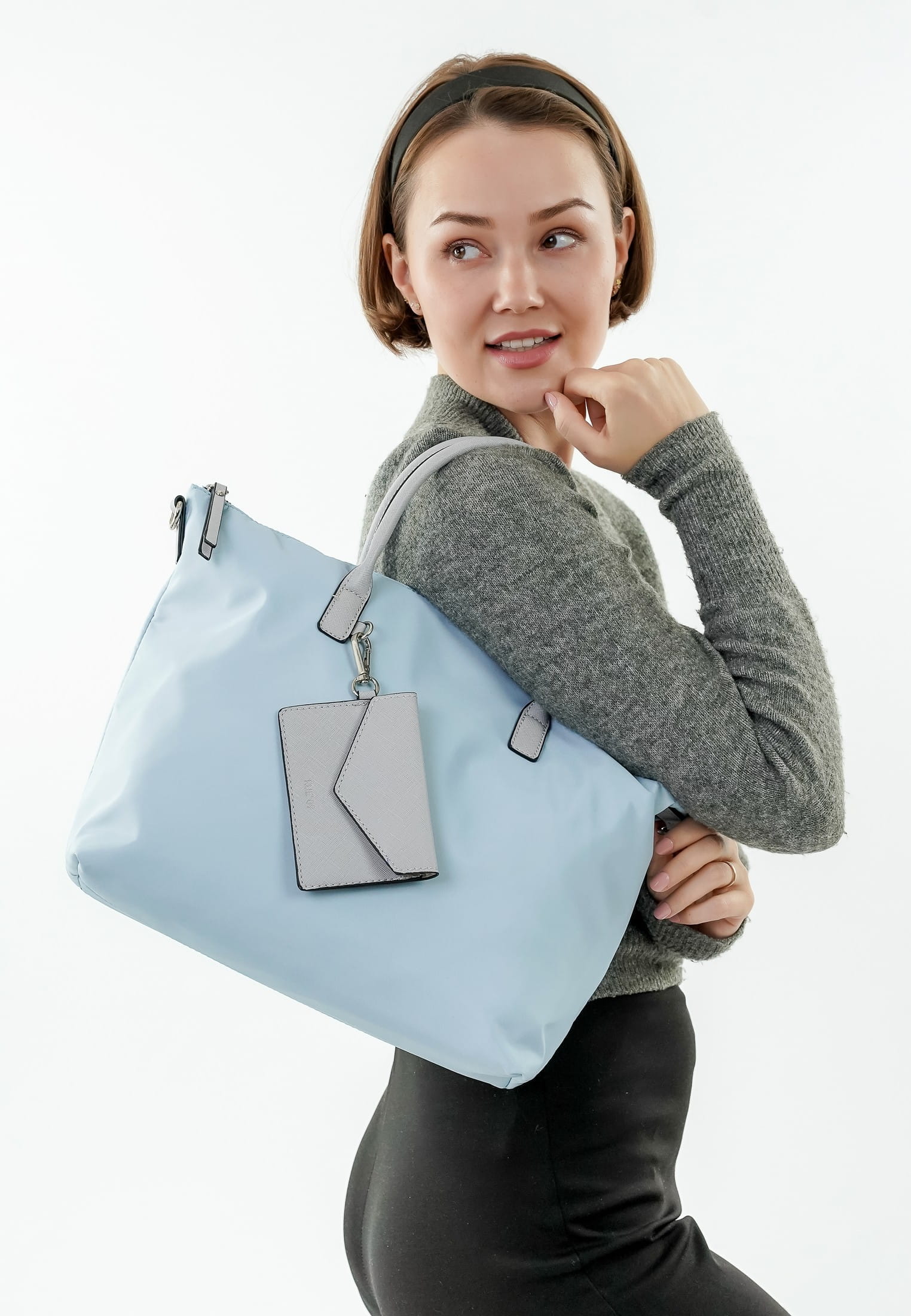 EMILY & NOAH Shopper E&N Marseille RUE 09 mittel Blau 1211530 lightblue 530