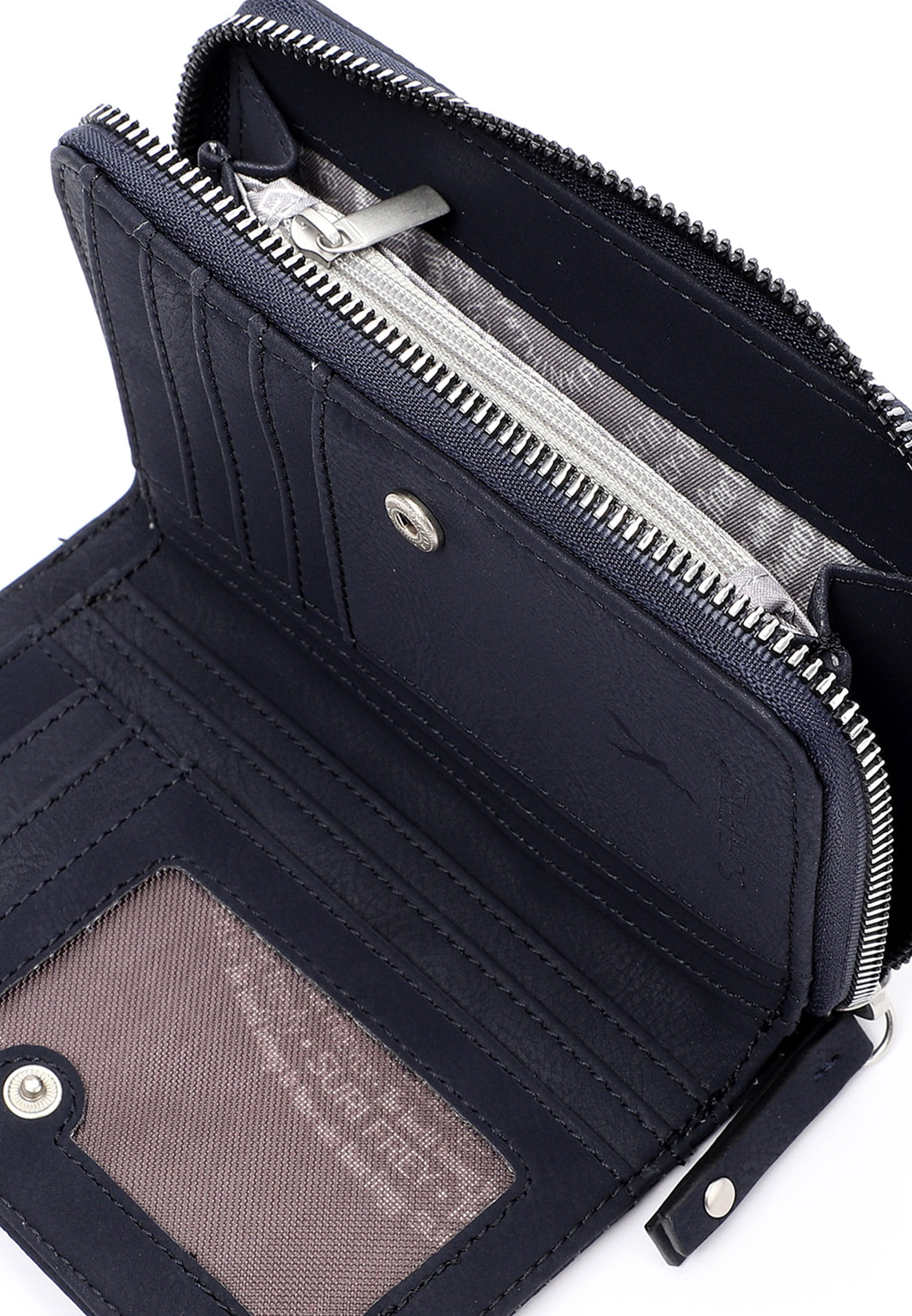 12406500_05 SURI FREY Geldbörse mit Reißverschluss Romy Basic Blau 12406500 blue 500