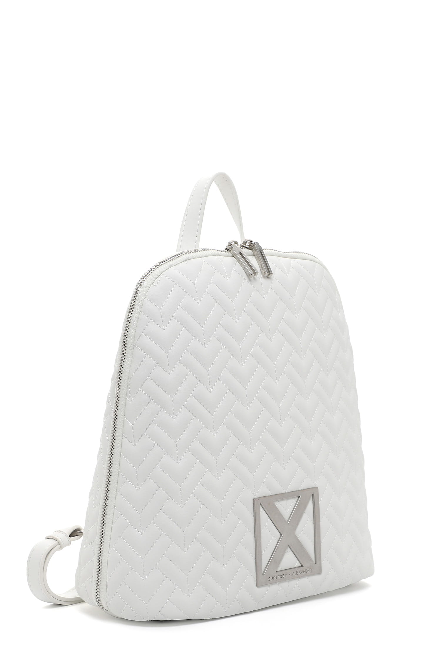 SURI FREY Rucksack SFY SURI FREY X ALEXANDER mittel Weiß 17065300 white 300