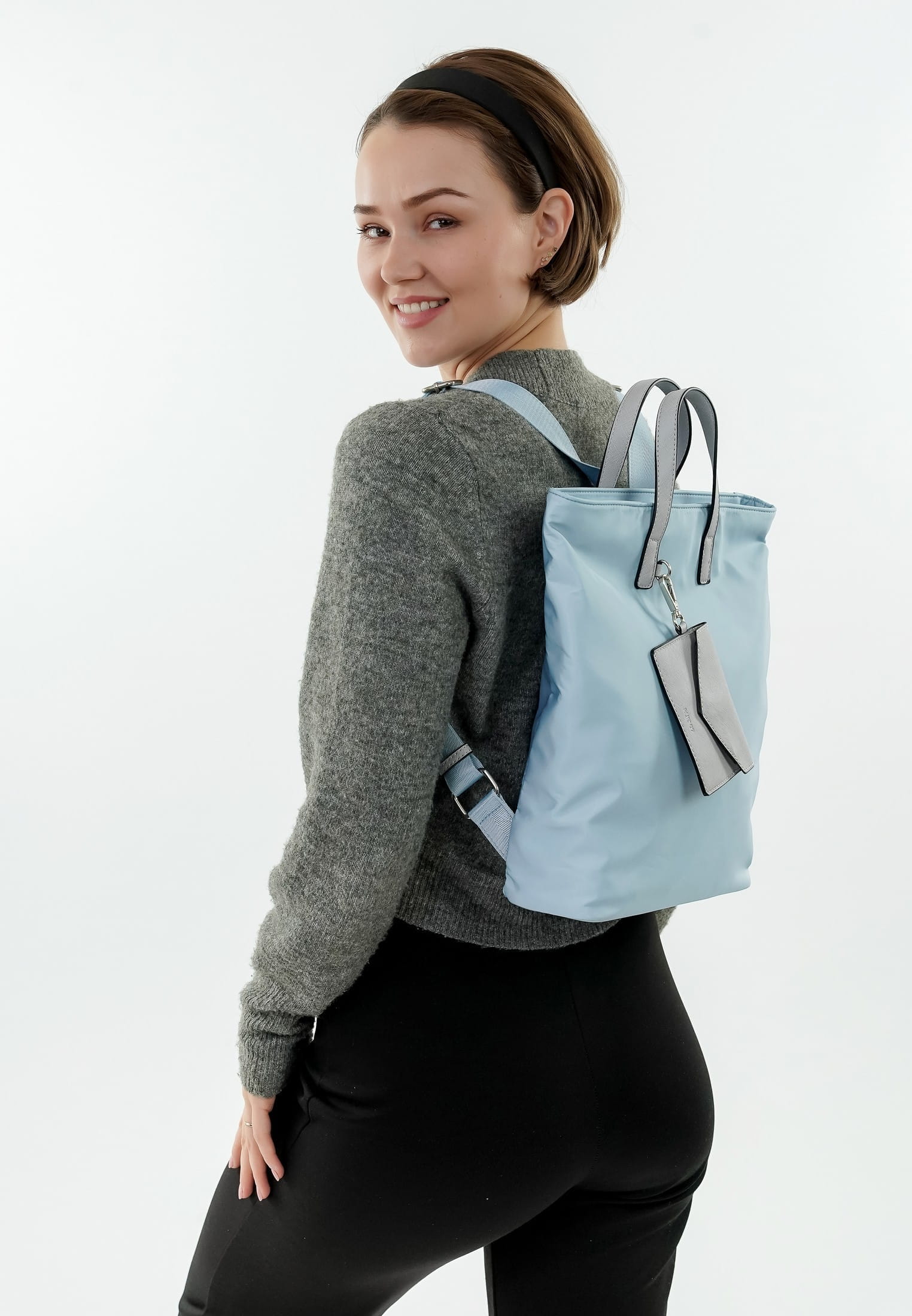 EMILY & NOAH Rucksack E&N Marseille RUE 09 groß Blau 1214530 lightblue 530