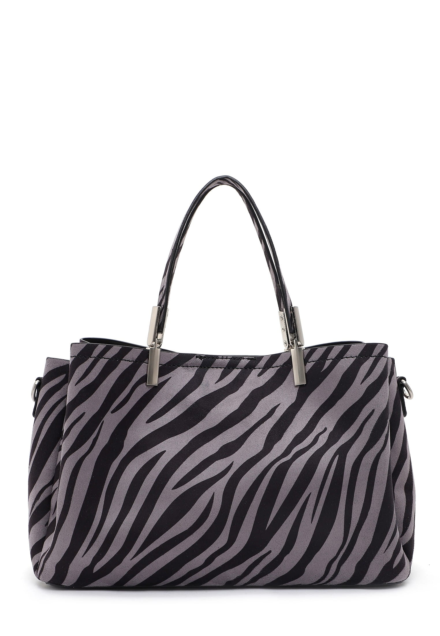 63440801_06 EMILY & NOAH Shopper Imke klein Grau 63440801 grey/black 801