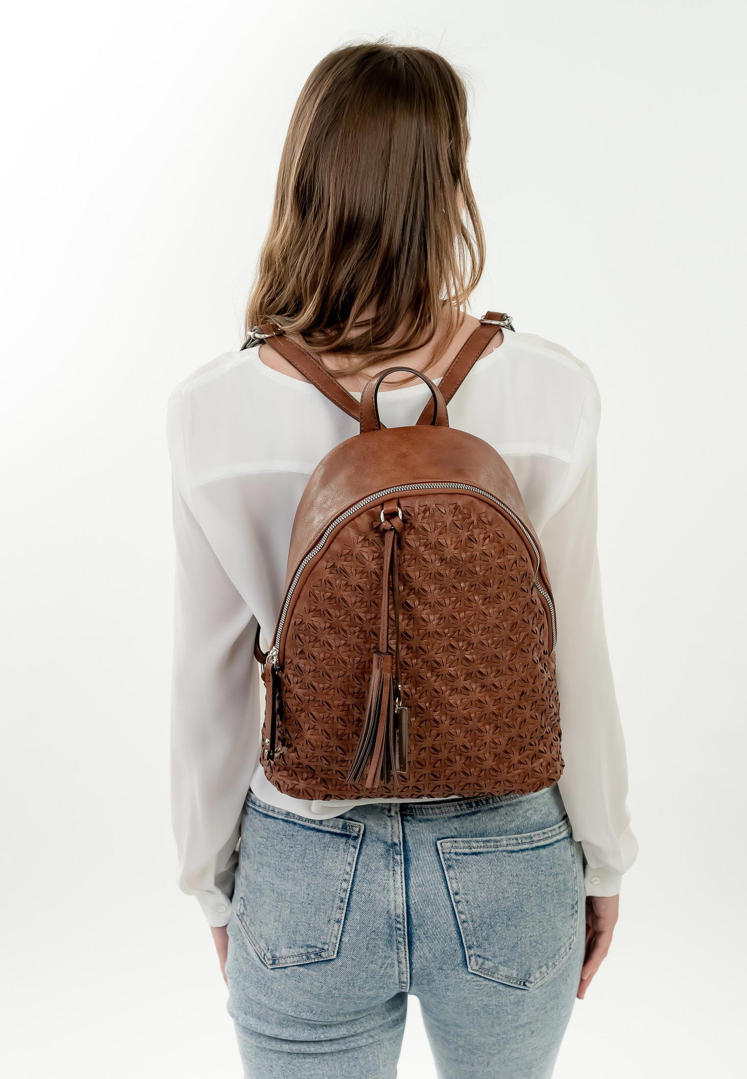 SURI FREY Rucksack Phoeby mittel Braun 13875700 cognac 700