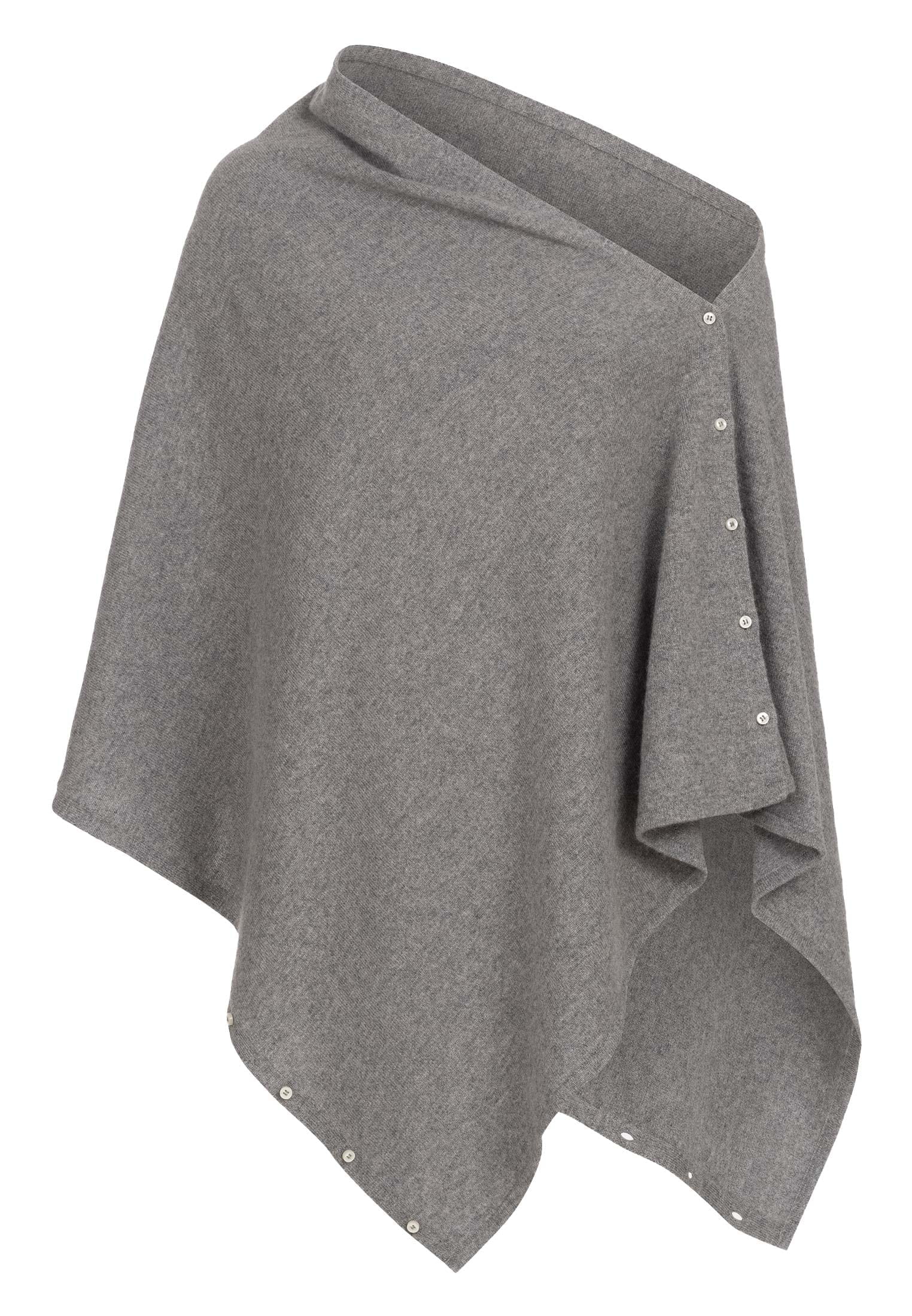 SFW10003-800_01 SURI FREY Poncho-Schal Freyday Grau SFW10003-800 grey 800