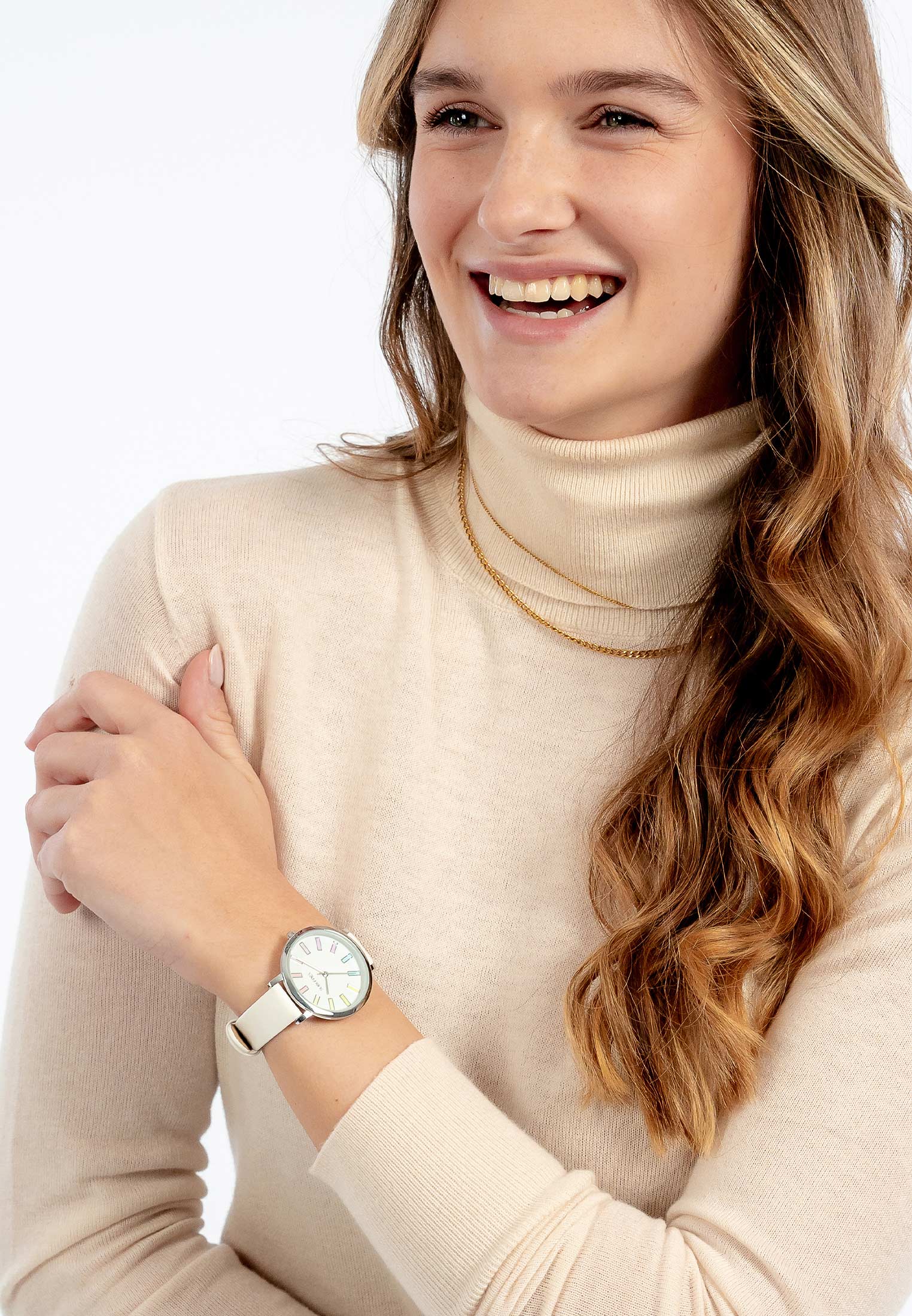 6054_02 SURI FREY Damenuhr Cindy Weiß 6054 weiß silber