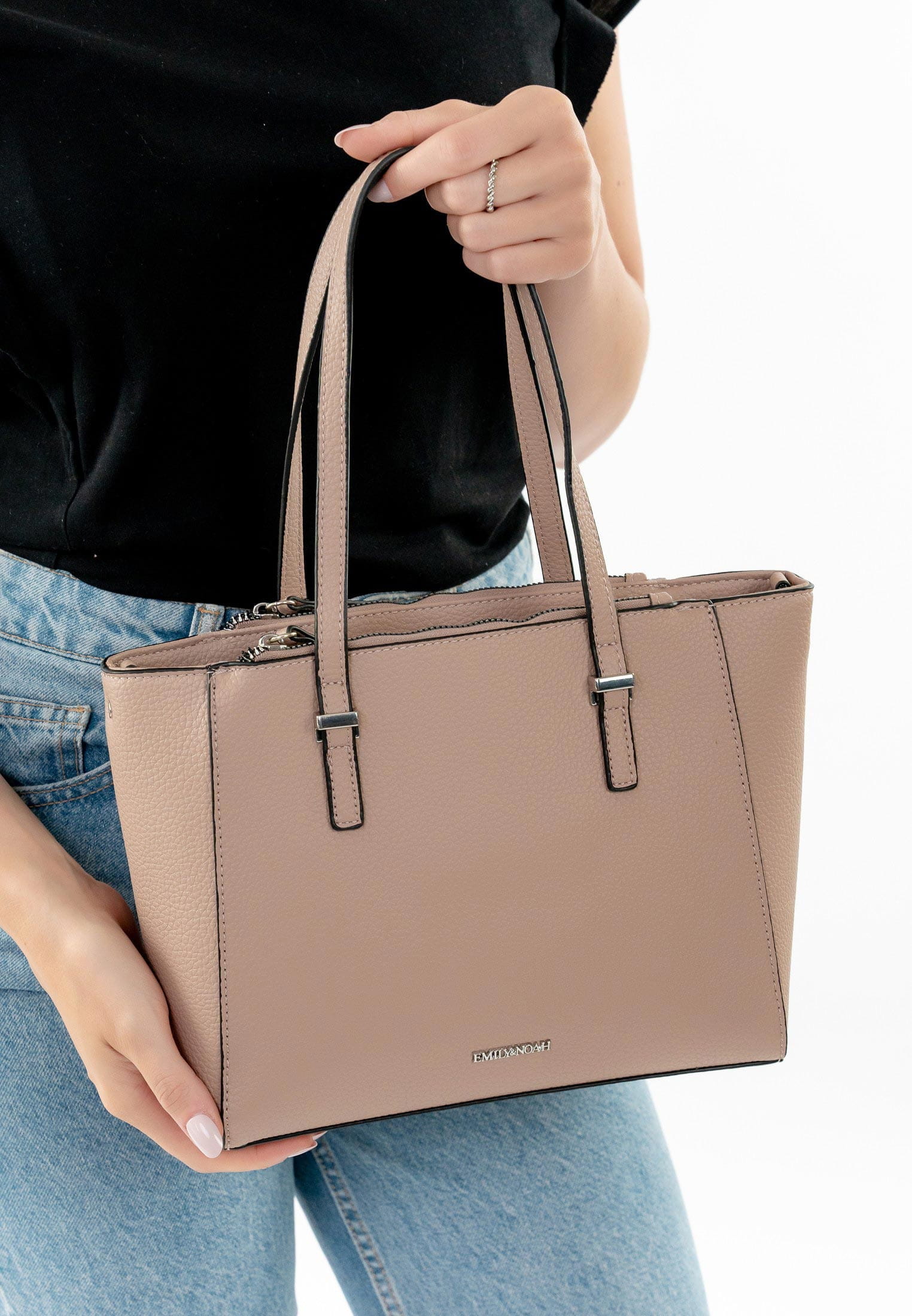 EMILY & NOAH Shopper E&N Ella klein Braun 64355900 taupe 900