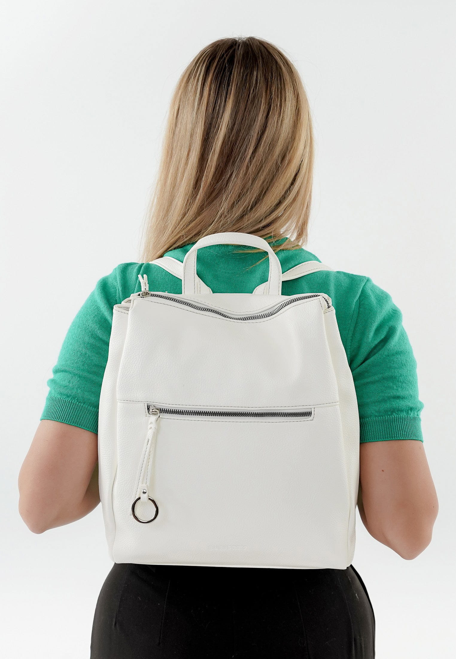 SURI FREY Rucksack SFY Debby mittel Weiß 14141300 white 300