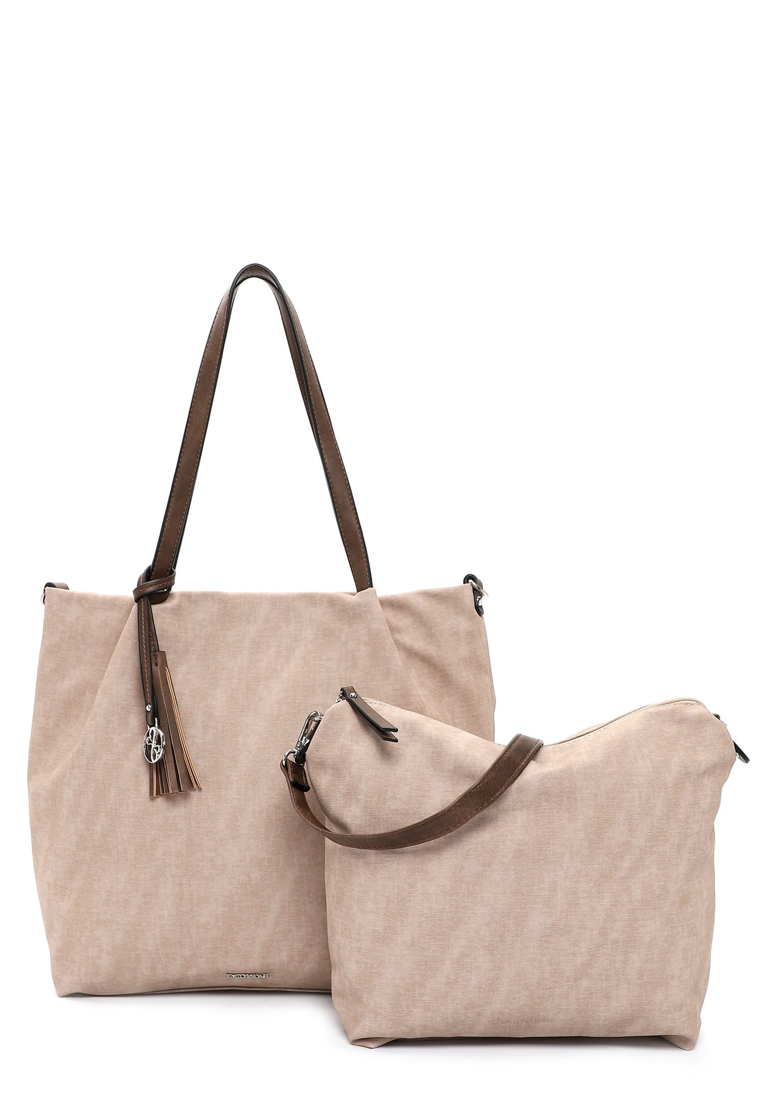 EMILY & NOAH Shopper Elke groß Beige 62792429 sand kombi 429