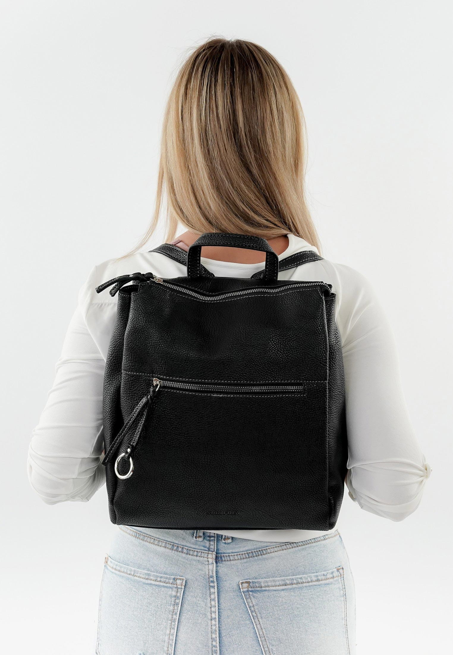 14141100_04 SURI FREY Rucksack SFY Debby mittel Schwarz 14141100 black 100