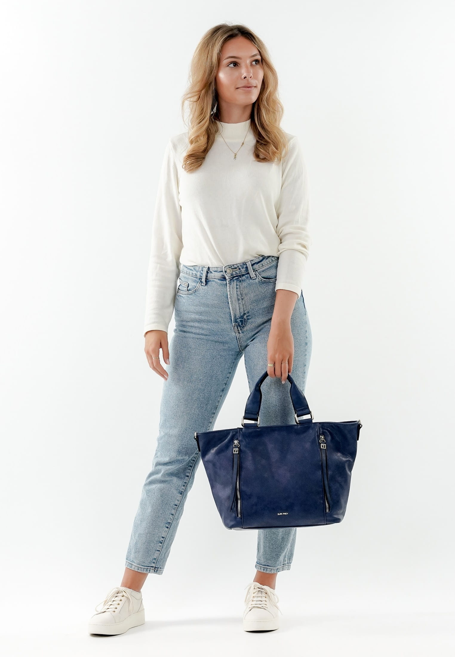 SURI FREY Shopper SFY Suzy mittel Blau 14315511 navy 511