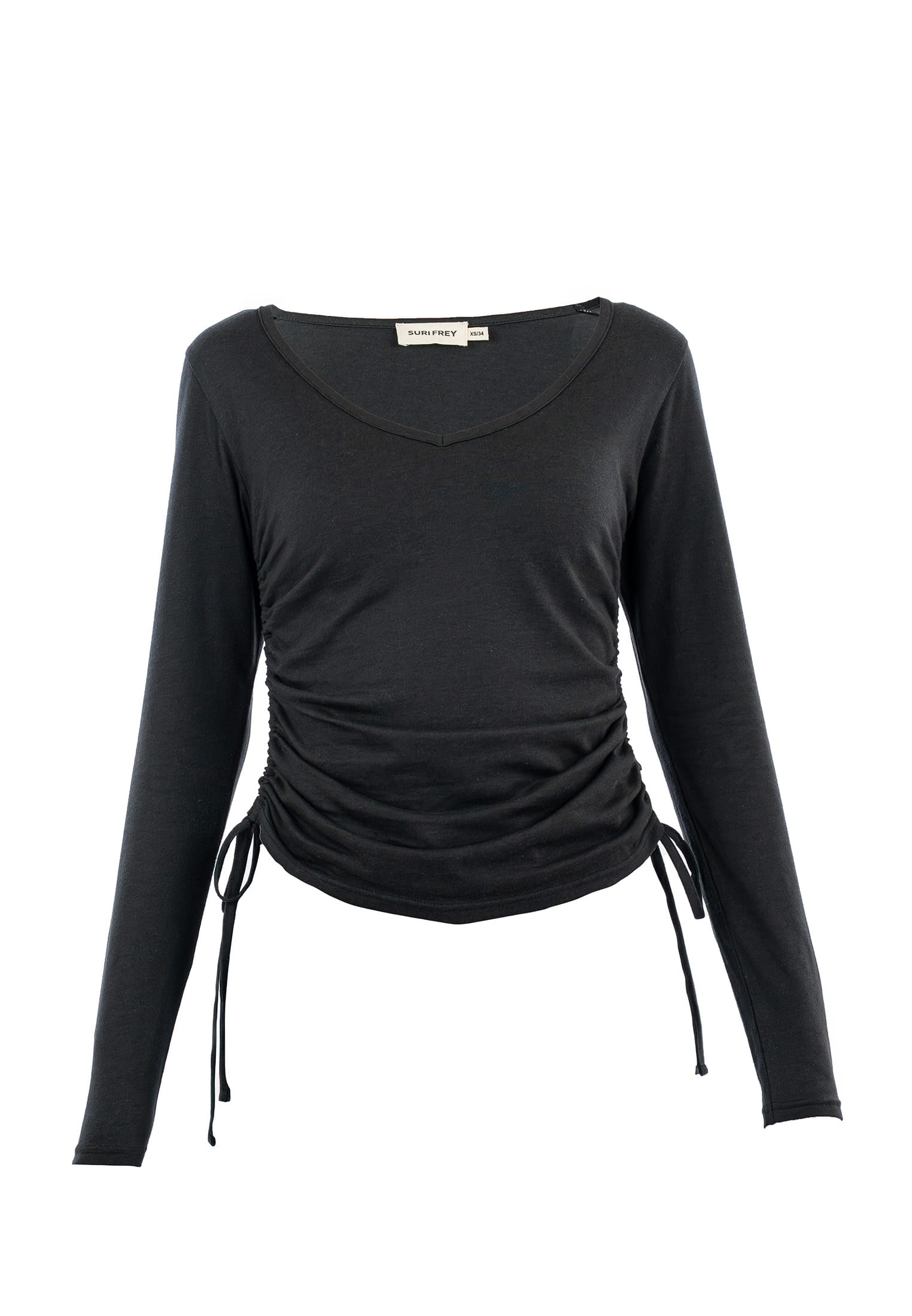 Long-sleeve shirt with side gathering SFY Freyday Long-sleeve shirt with side gathering SFY Freyday