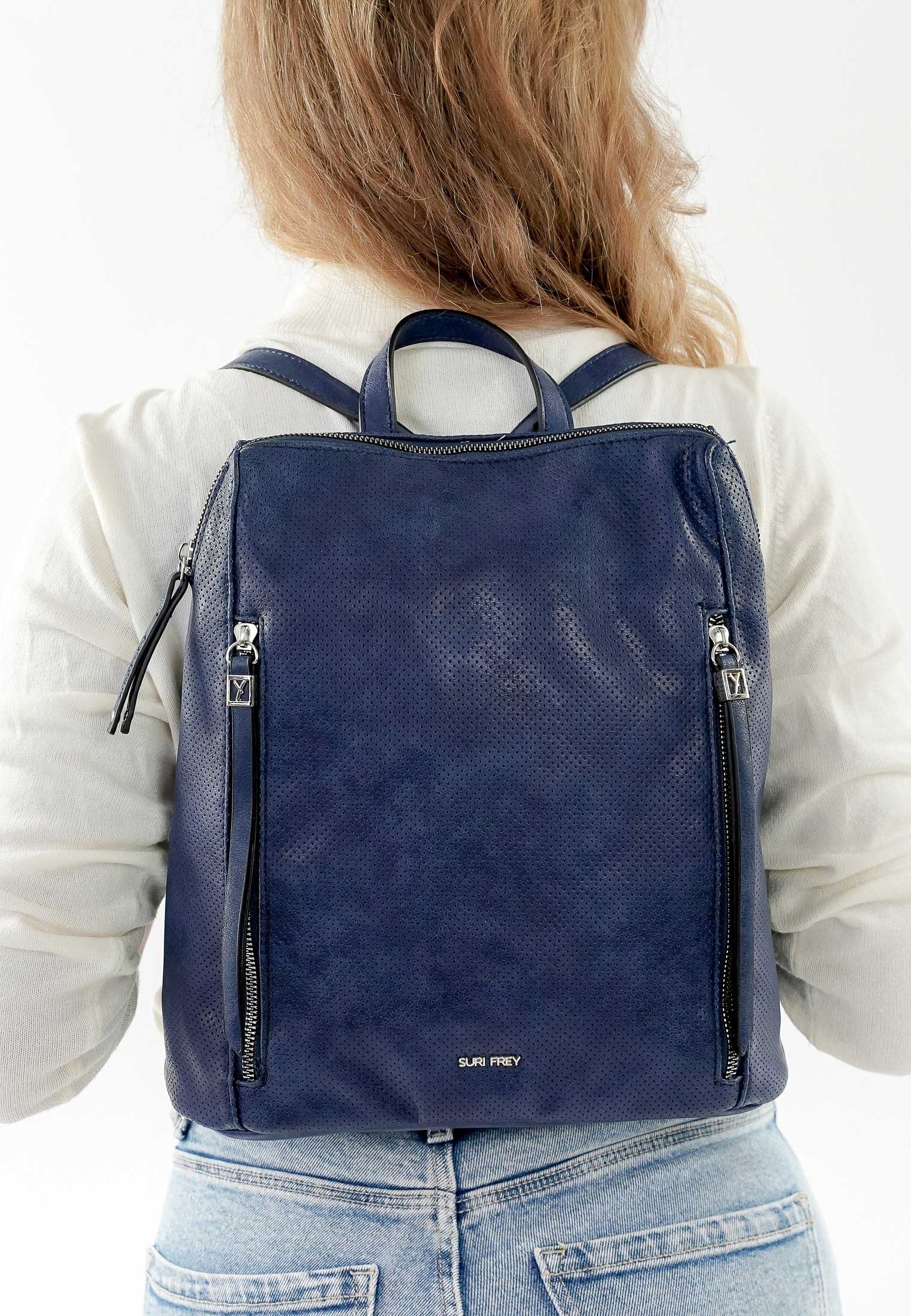 SURI FREY Rucksack SFY Suzy mittel Blau 14316511 navy 511