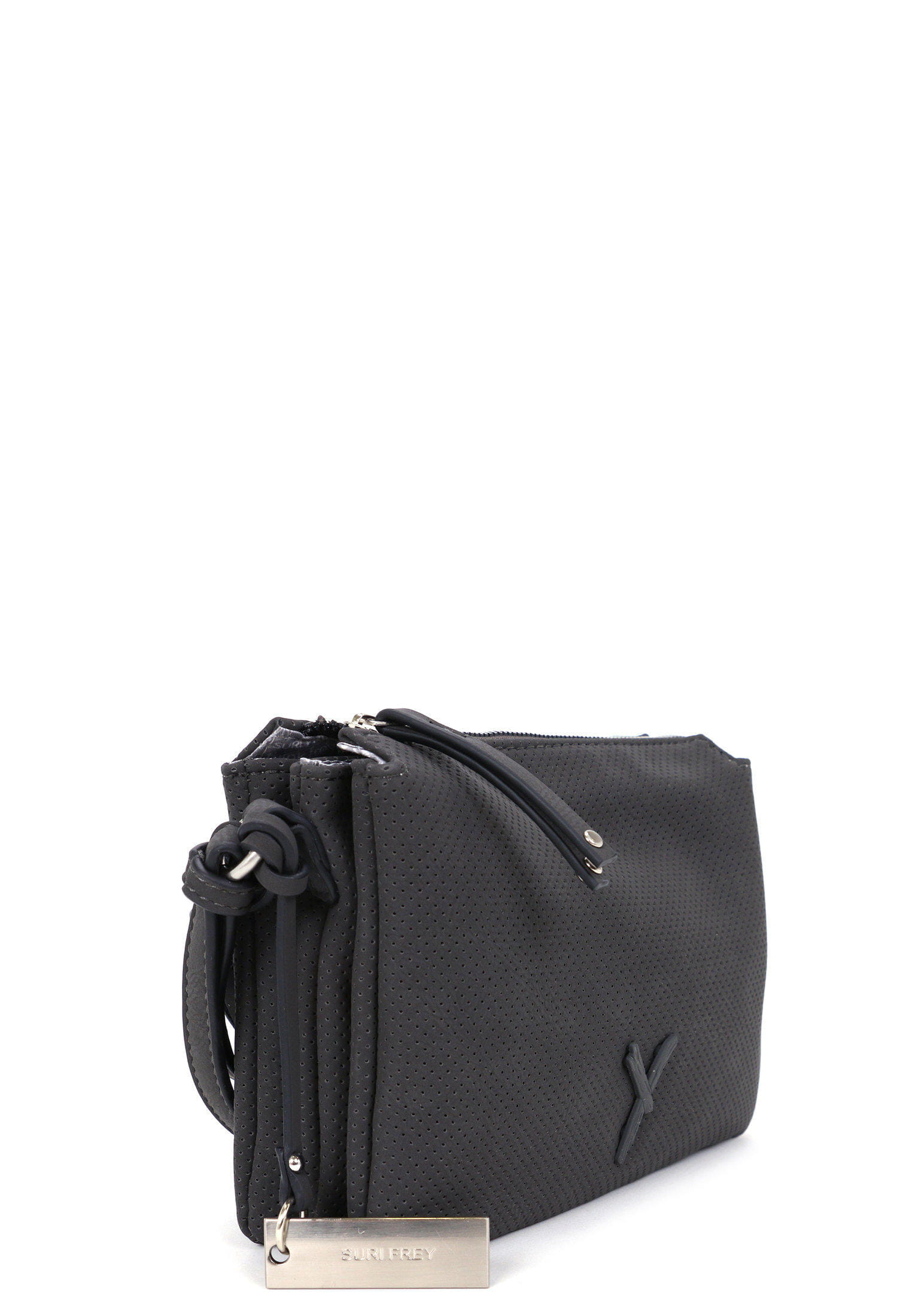 12401840_03 SURI FREY Umhängetasche Romy Basic klein Grau 12401840 darkgrey 840