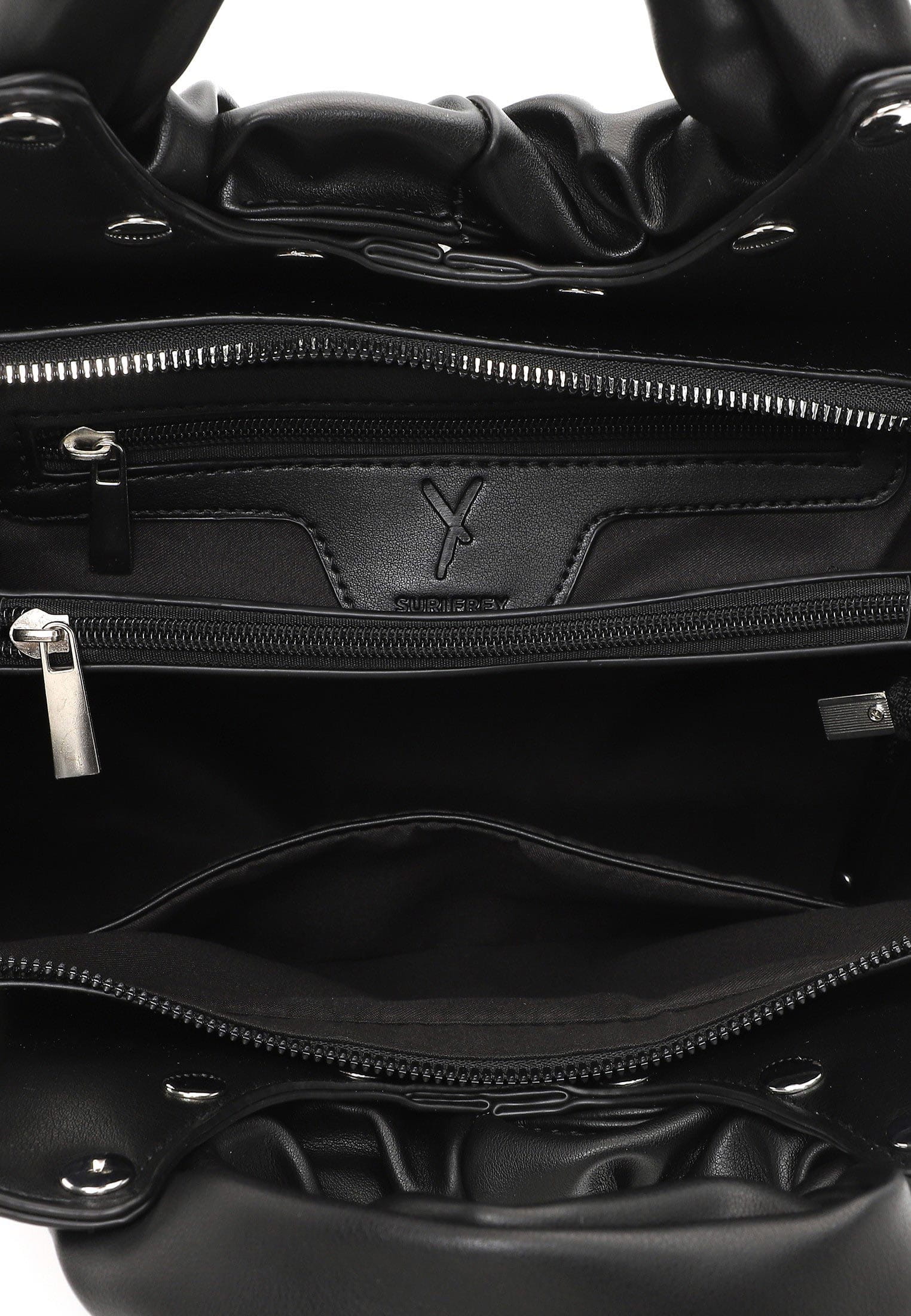 16501100_07 SURI FREY Shopper SFY NFT Web 3.0 mittel Schwarz 16501100 black 100