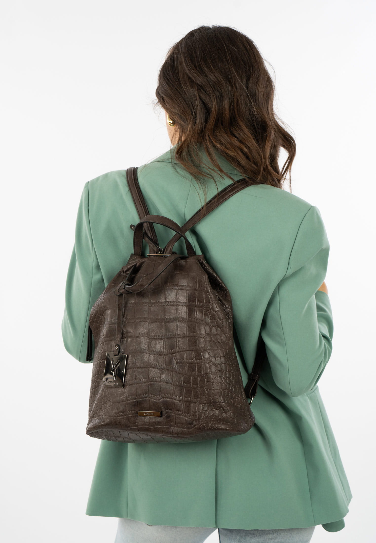 SURI FREY Rucksack SFY Hadley mittel Braun 14586200 brown 200