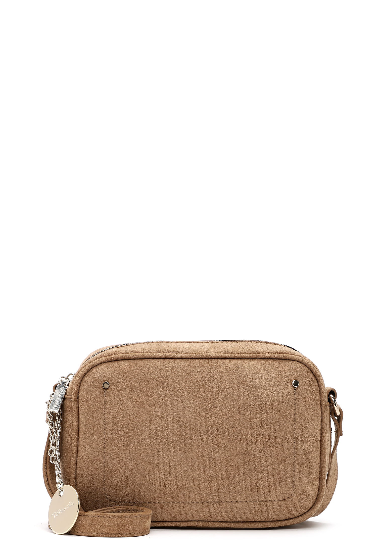 Umhängetasche TAS Marina Suede mit Reißverschluss mittel