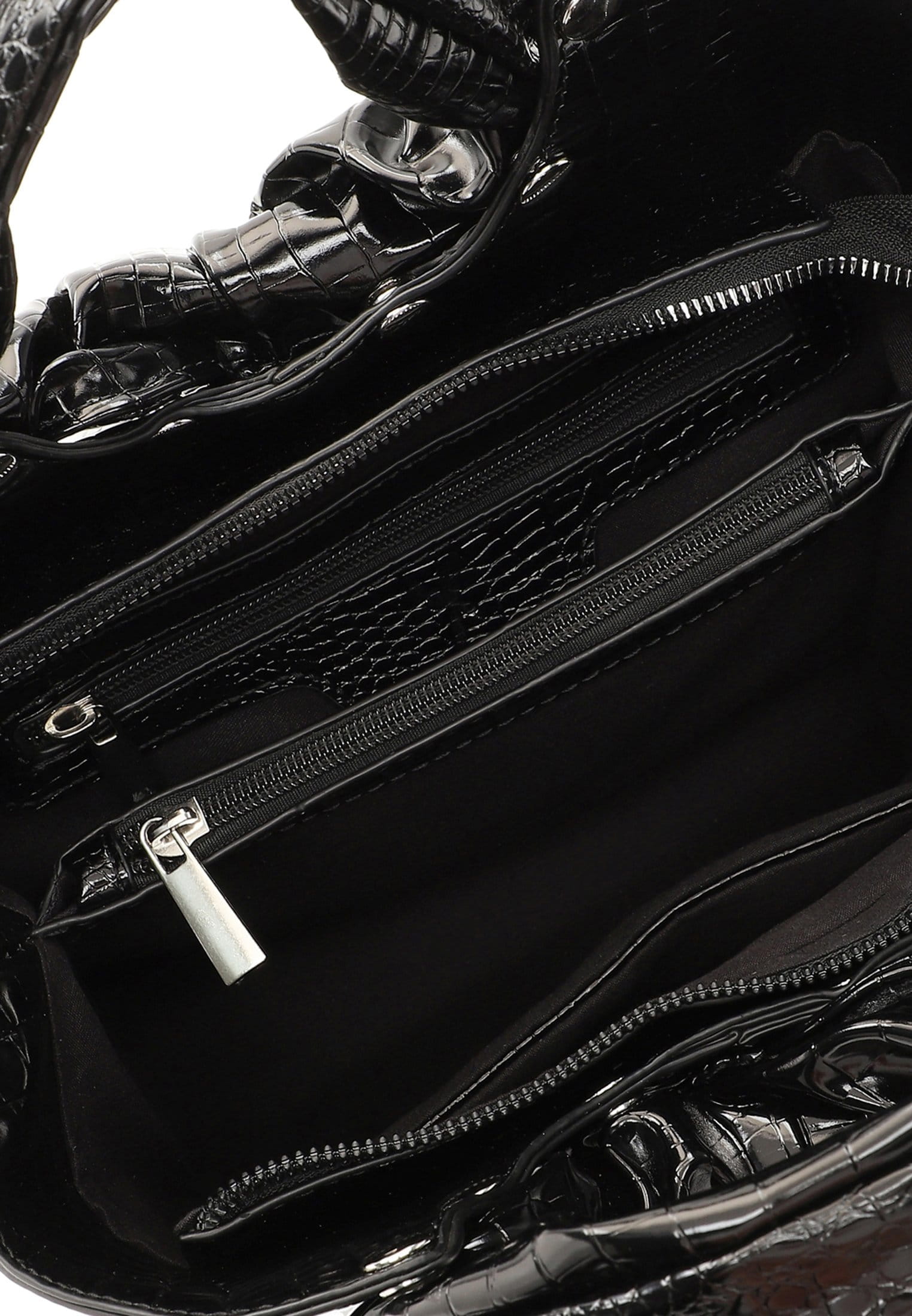 SURI FREY Shopper SFY TechBag klein Schwarz 16500198 black-kroko 198