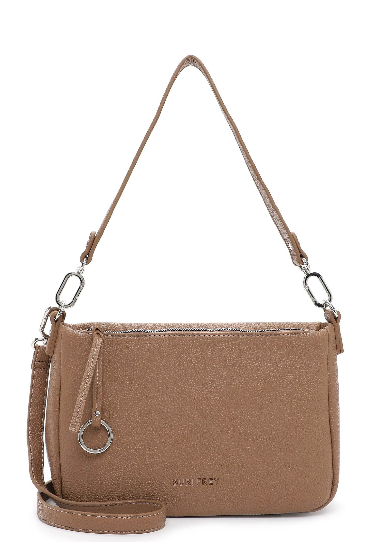 13601950_01 SURI FREY Umhängetasche Debby mittel Beige 13601950 darktaupe 950