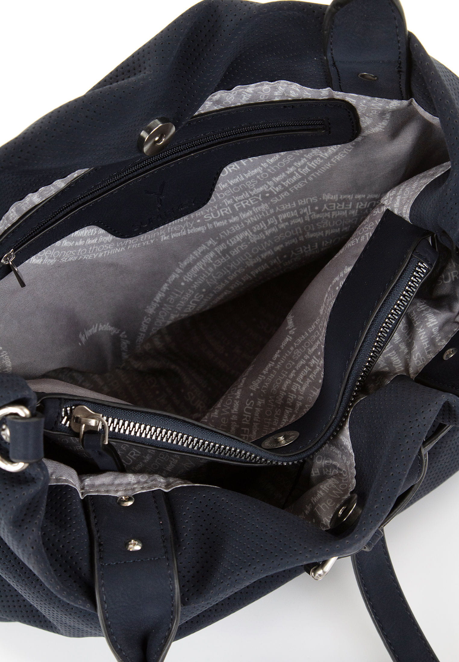 12404500_05 SURI FREY Shopper Romy Basic mittel Blau 12404500 blue 500
