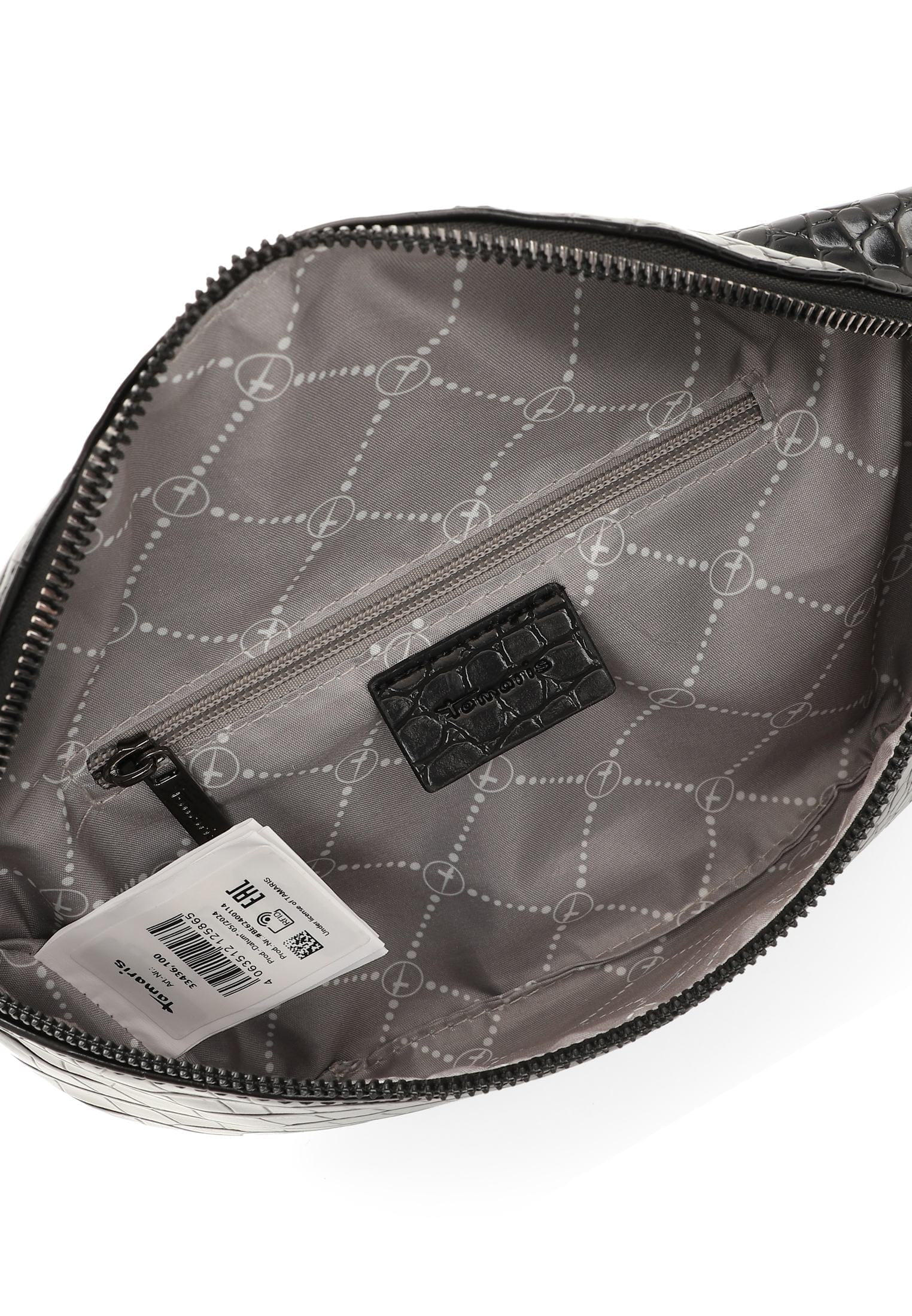 Tamaris Umhängetasche TAS Alessia Kroko Schwarz 33436100 black 100