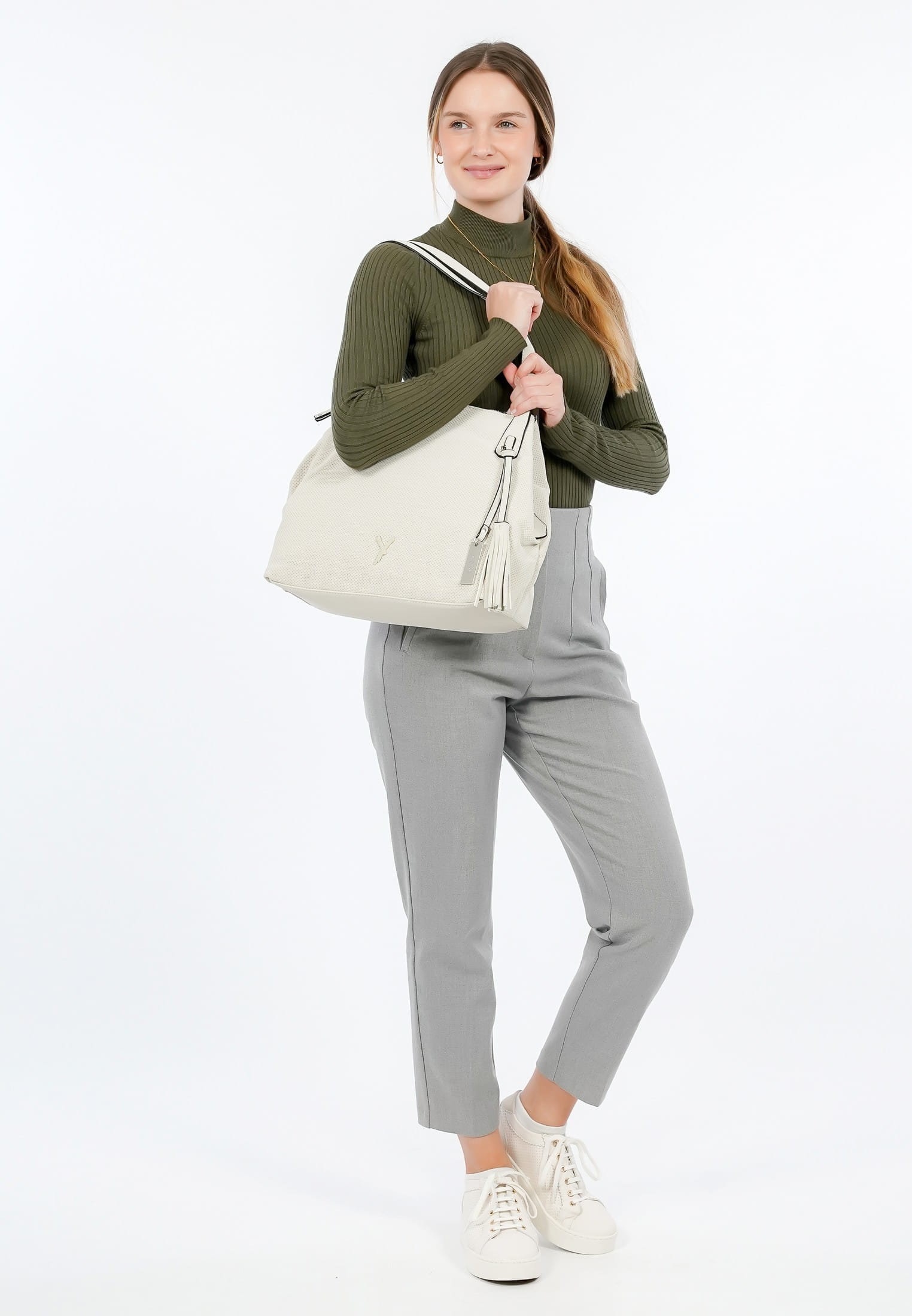 12409320_02 SURI FREY Shopper Romy mittel Grau 12409320 ecru 320