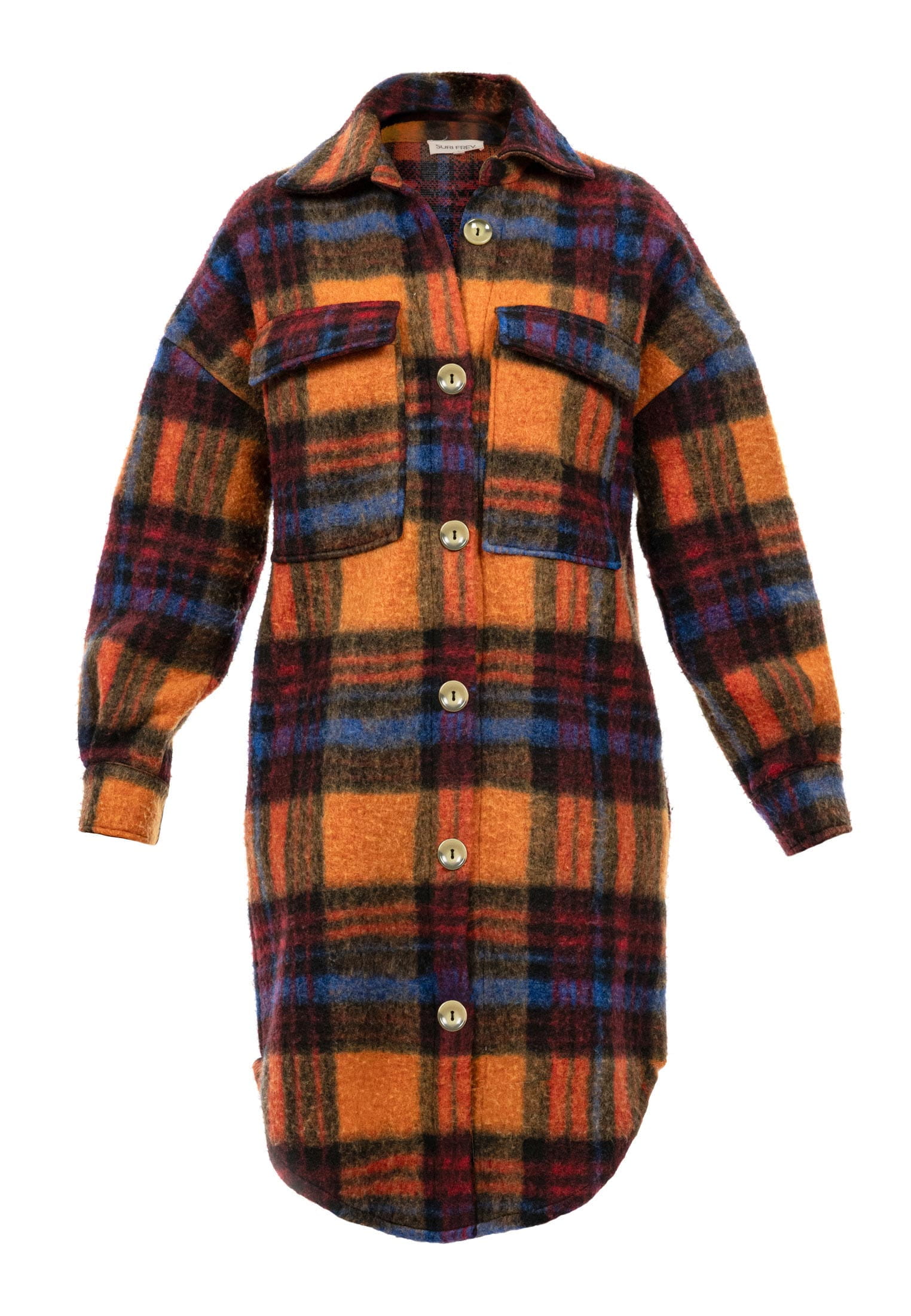 SURI FREY Wollmantel Freyday Orange SFW10013-XL-610 XL