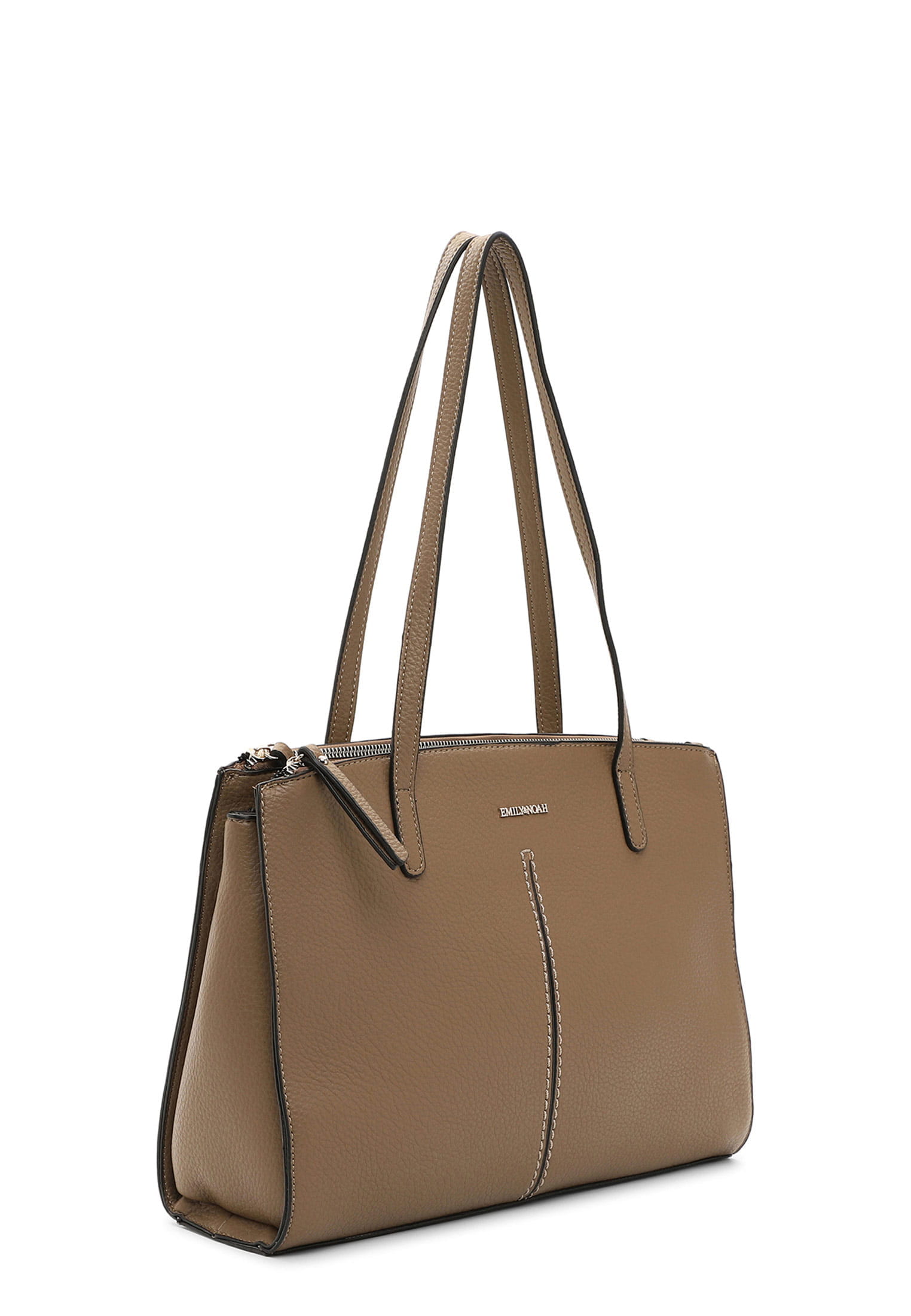 EMILY & NOAH Shopper E&N Doreen mittel Beige 64628950 darktaupe 950