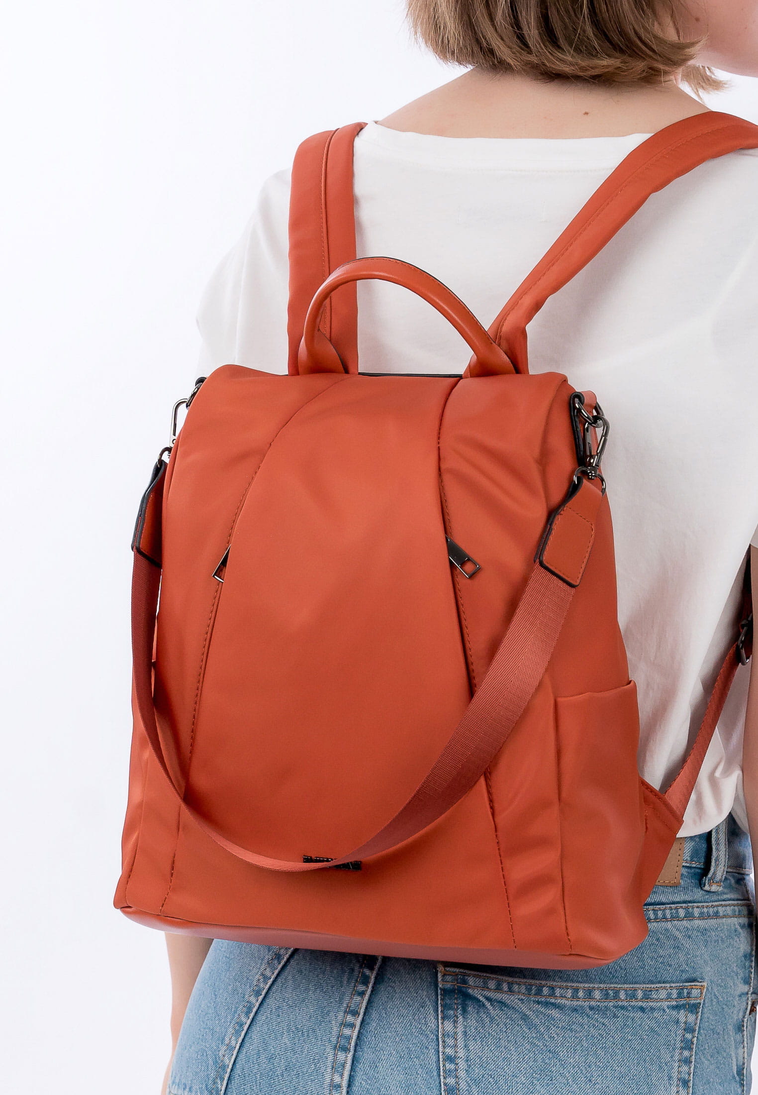 EMILY & NOAH Rucksack E&N Dena mittel Rot 64570624 rust 624